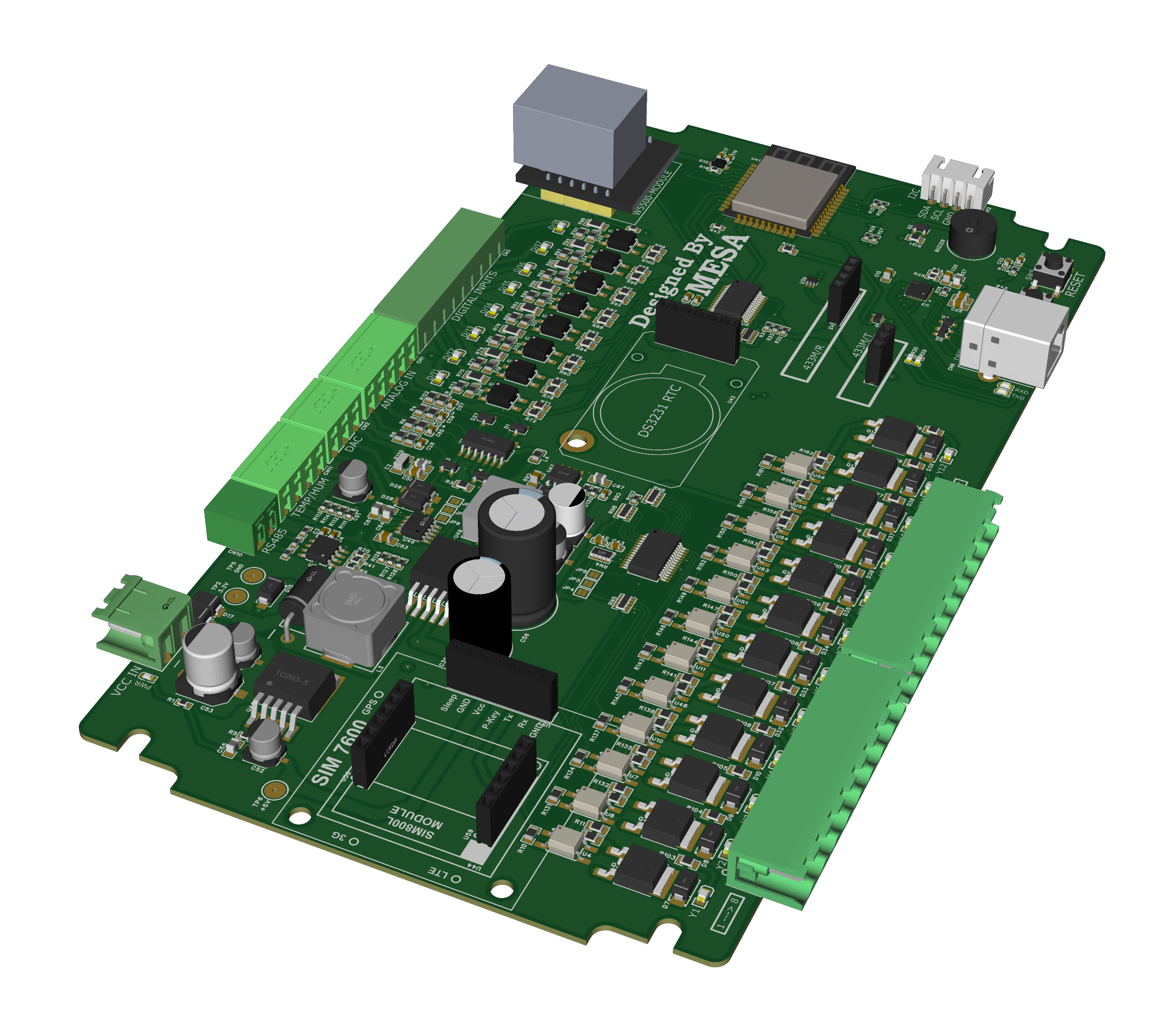Cortex Link A8F-M Smart Controller – ESP32, Wi-Fi, Ethernet, GSM, Home Assistant & Arduino IDE Support