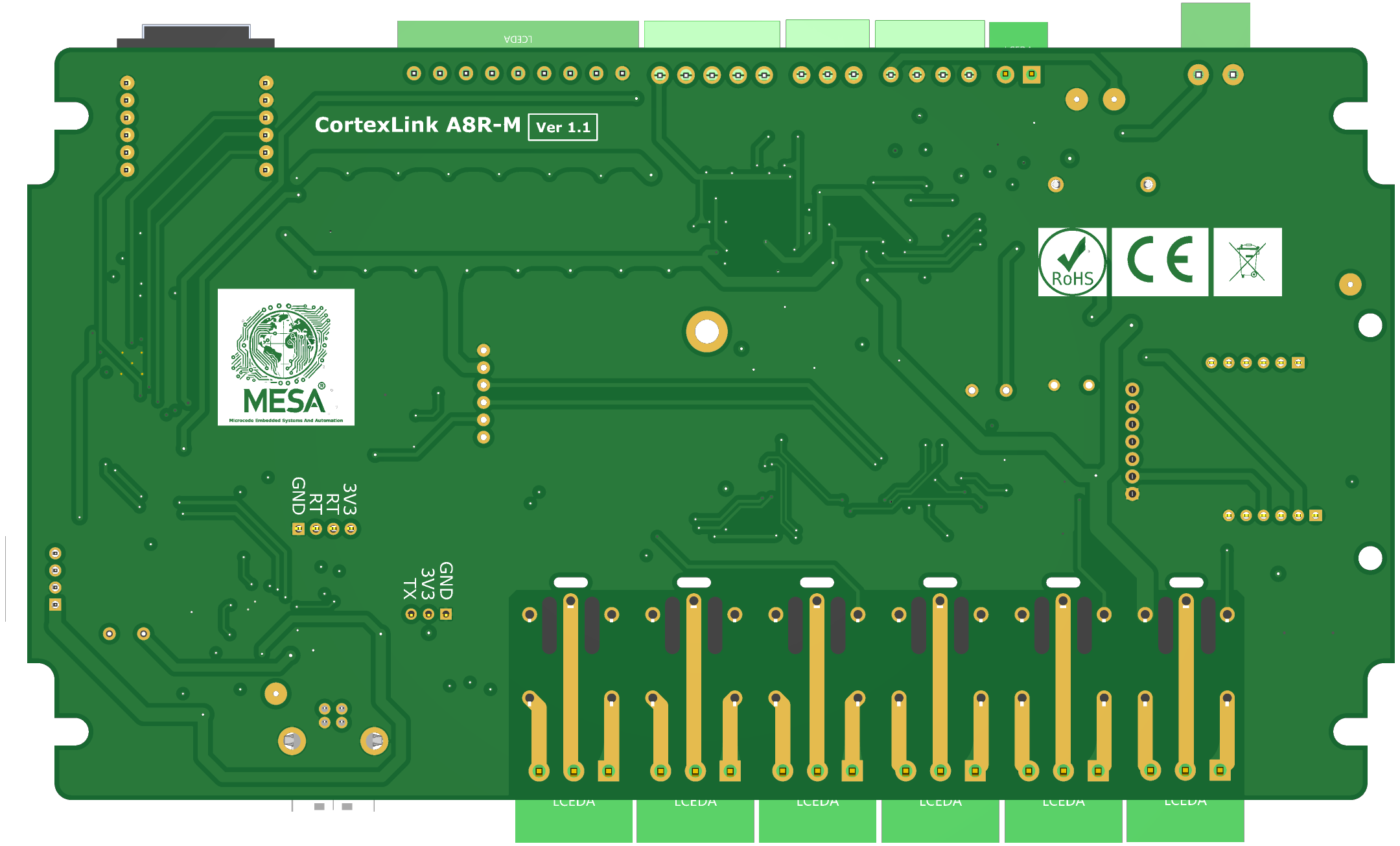 Cortex Link A8R-M IoT Dev Board – ESP32, Wi-Fi, MQTT, Ethernet, GSM, Web HTTP, ESPHome & Arduino Compatible