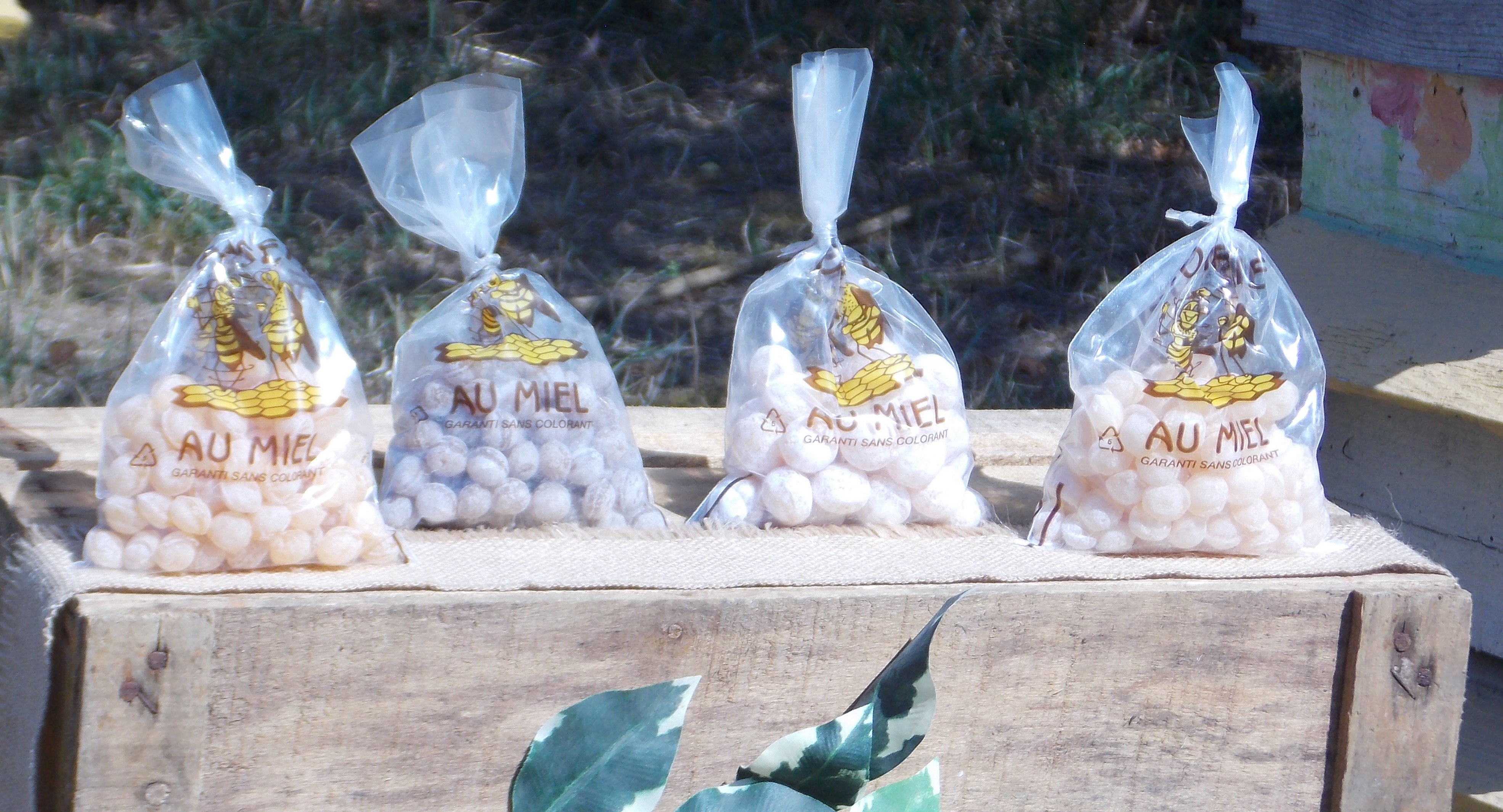 Bonbons au miel petite boule réglisse