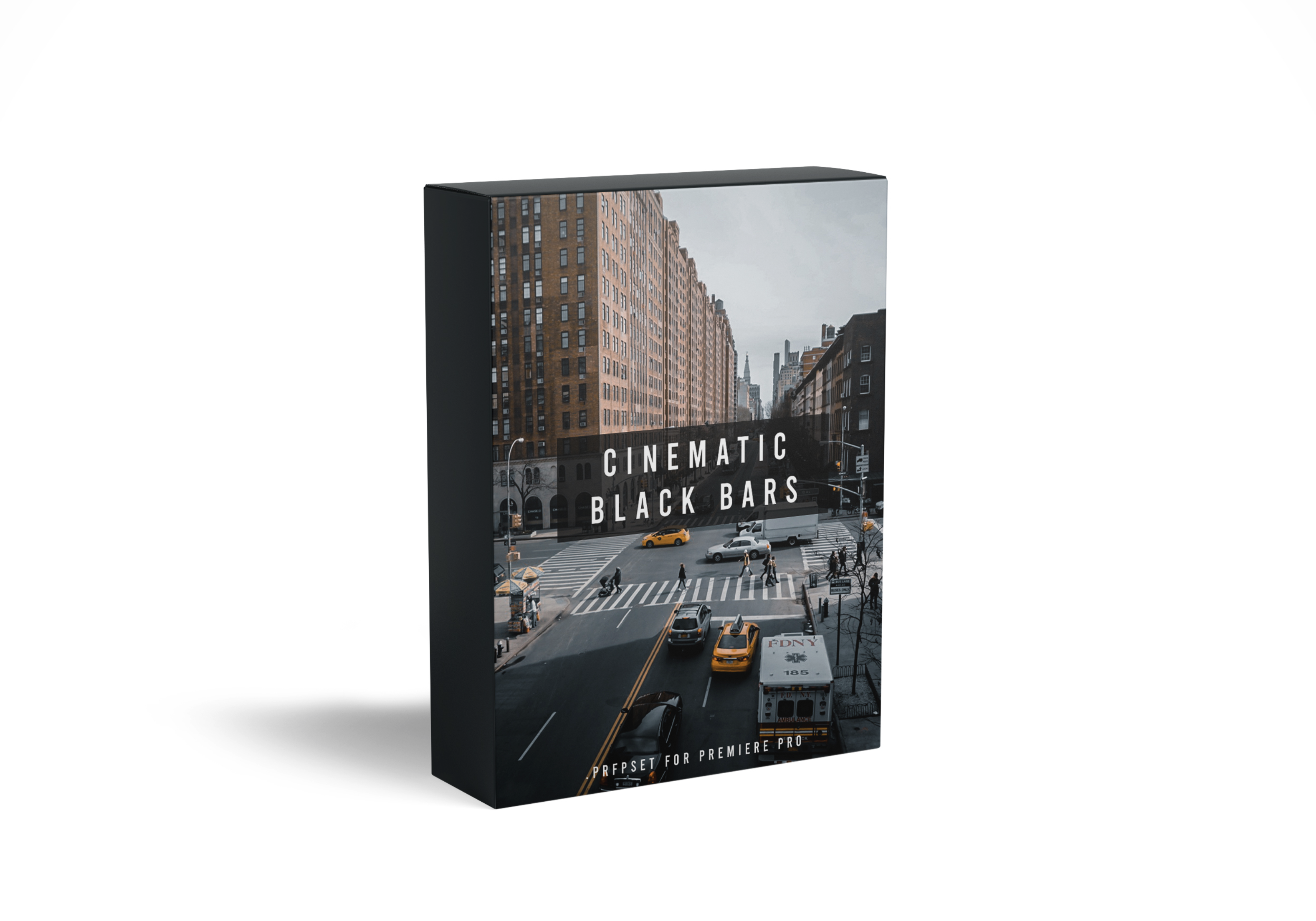 CINEMATIC BLACK BARS - PREMIERE PRO - 3 PRESETS