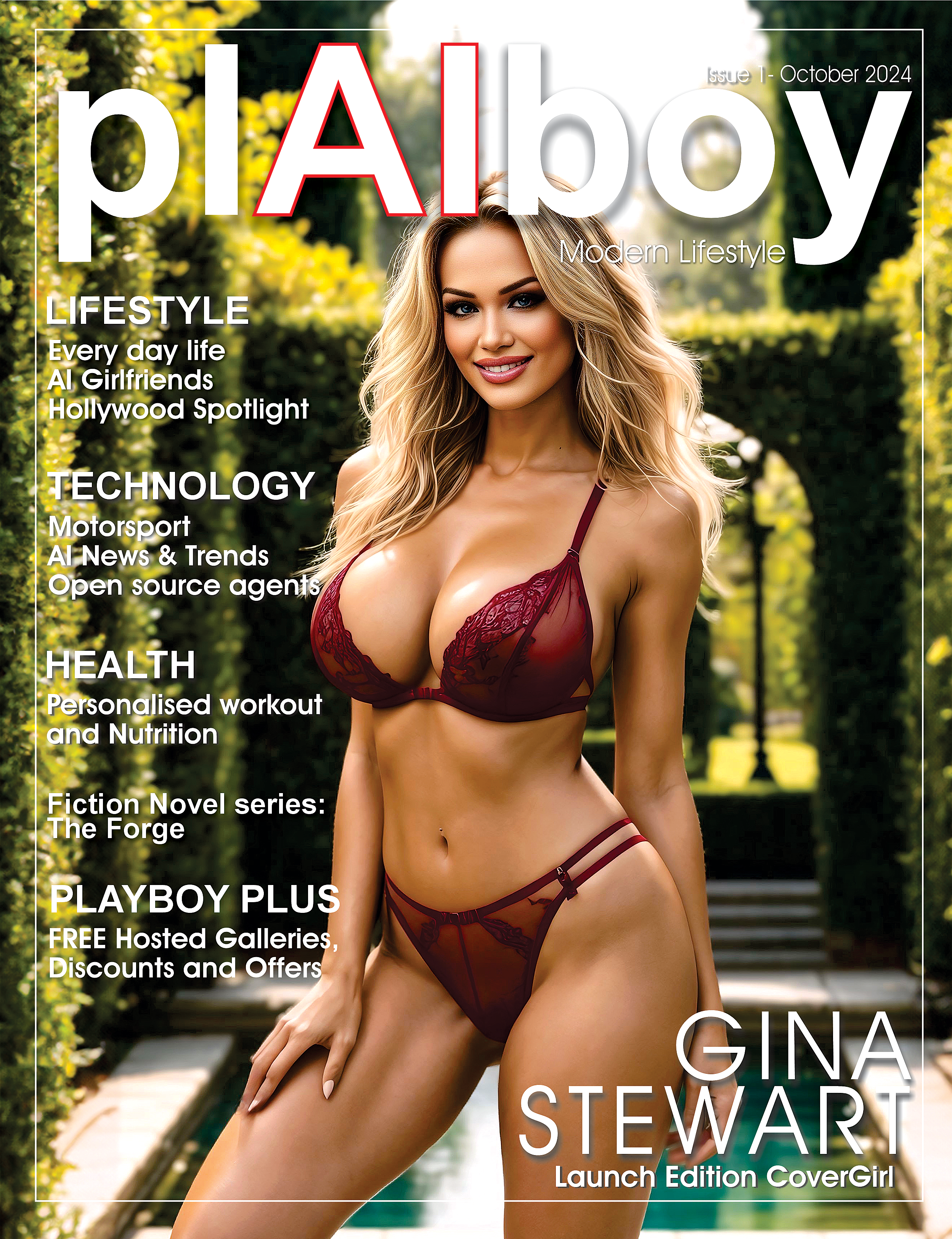 plAIboy magazine - October / November 2024 Issue #1