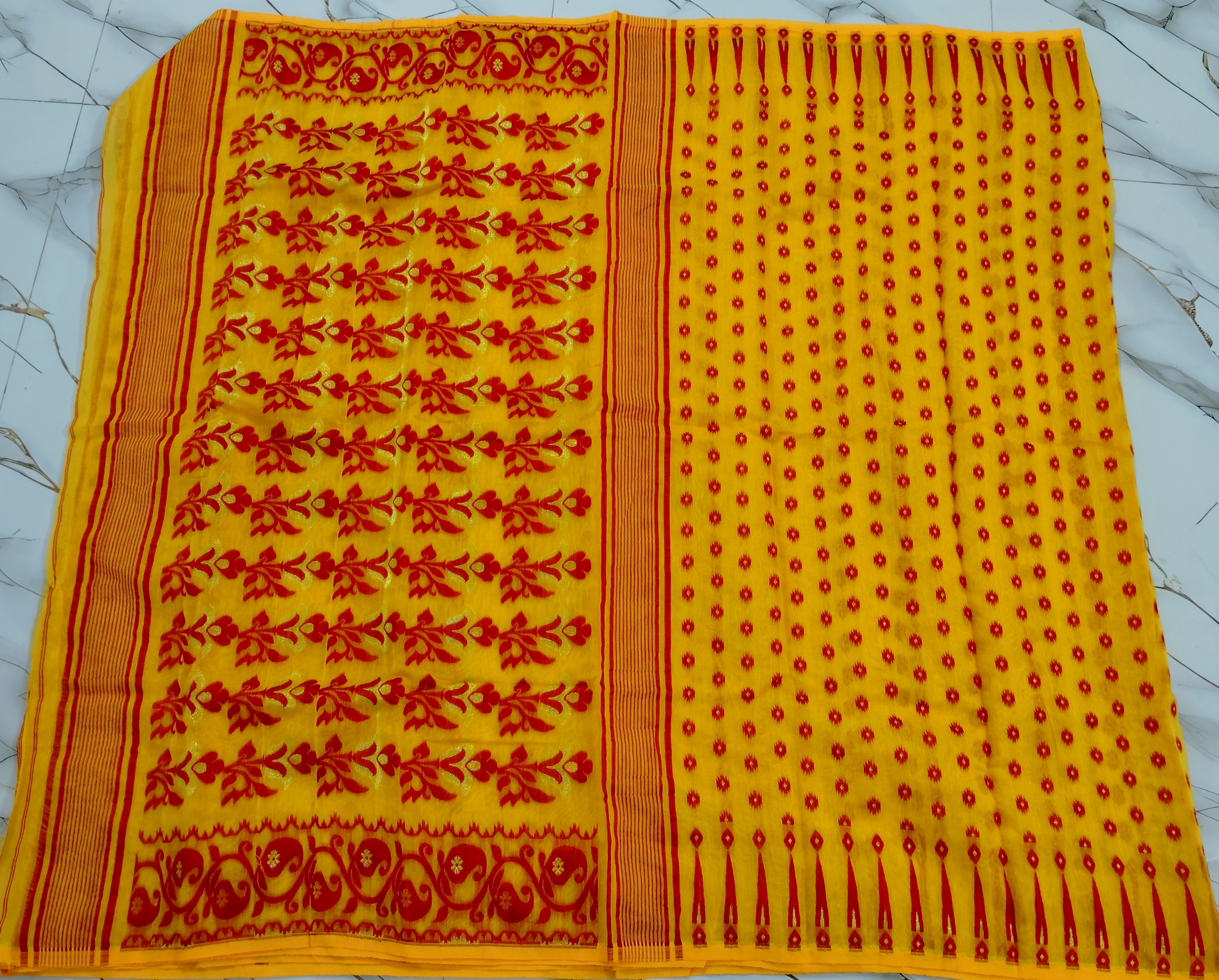 Mini allover daimond soft jamdani