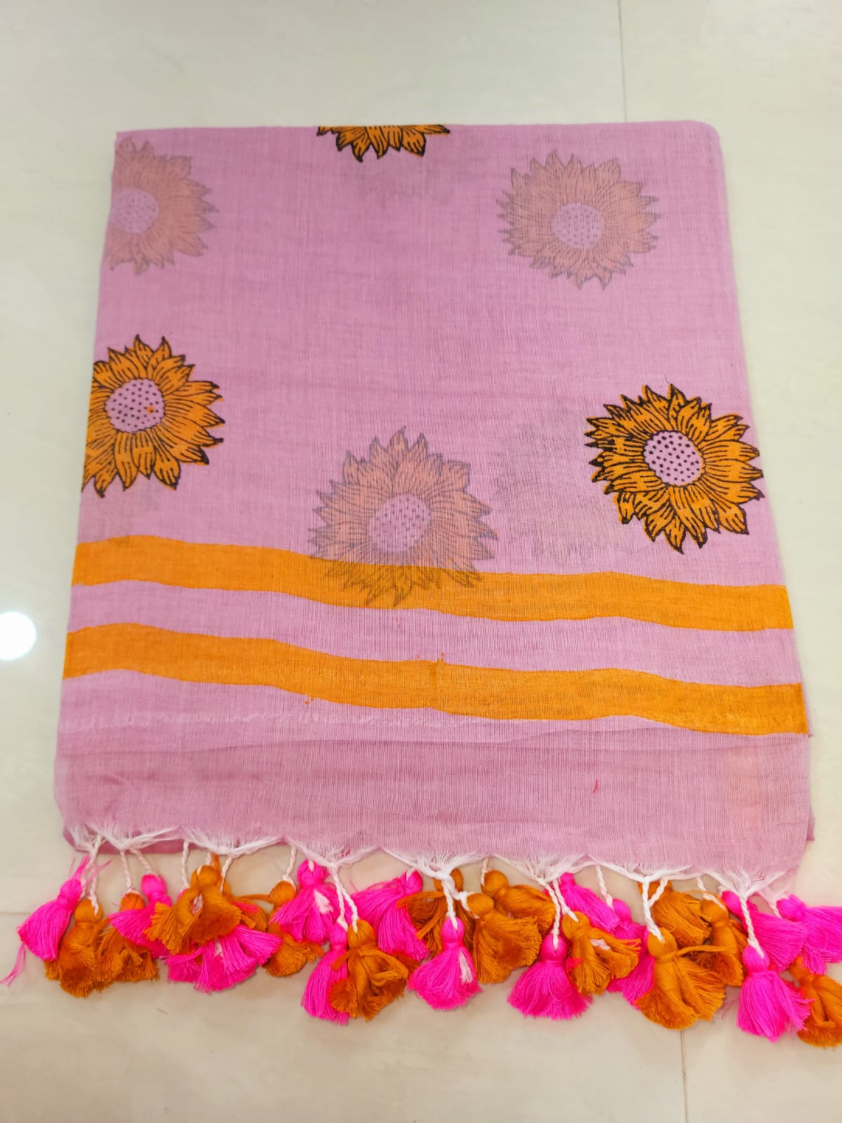Item Nam- Malcotton pint sharee  Metirials- 120% pure cotton