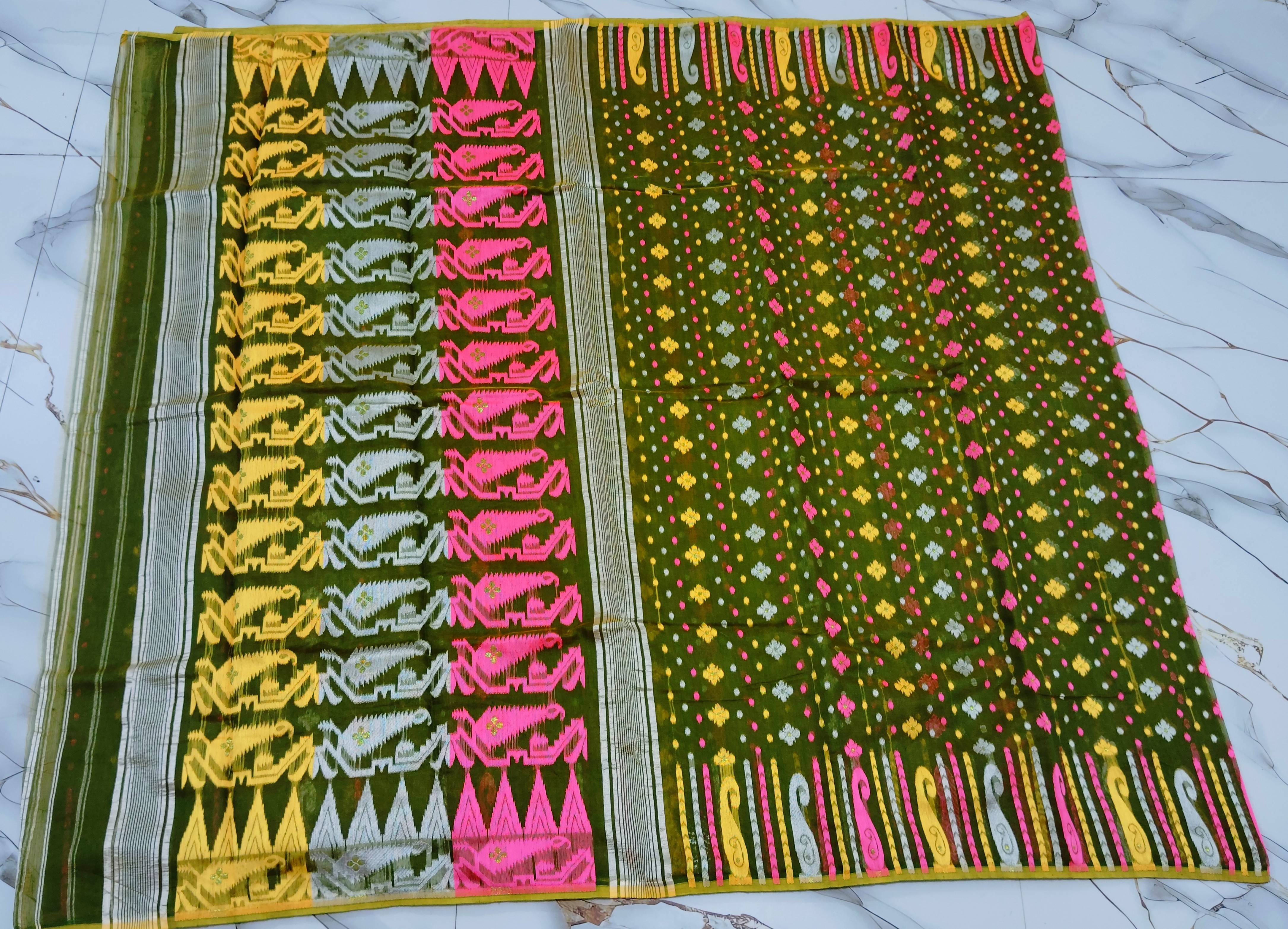 Mini allover soft jamdani