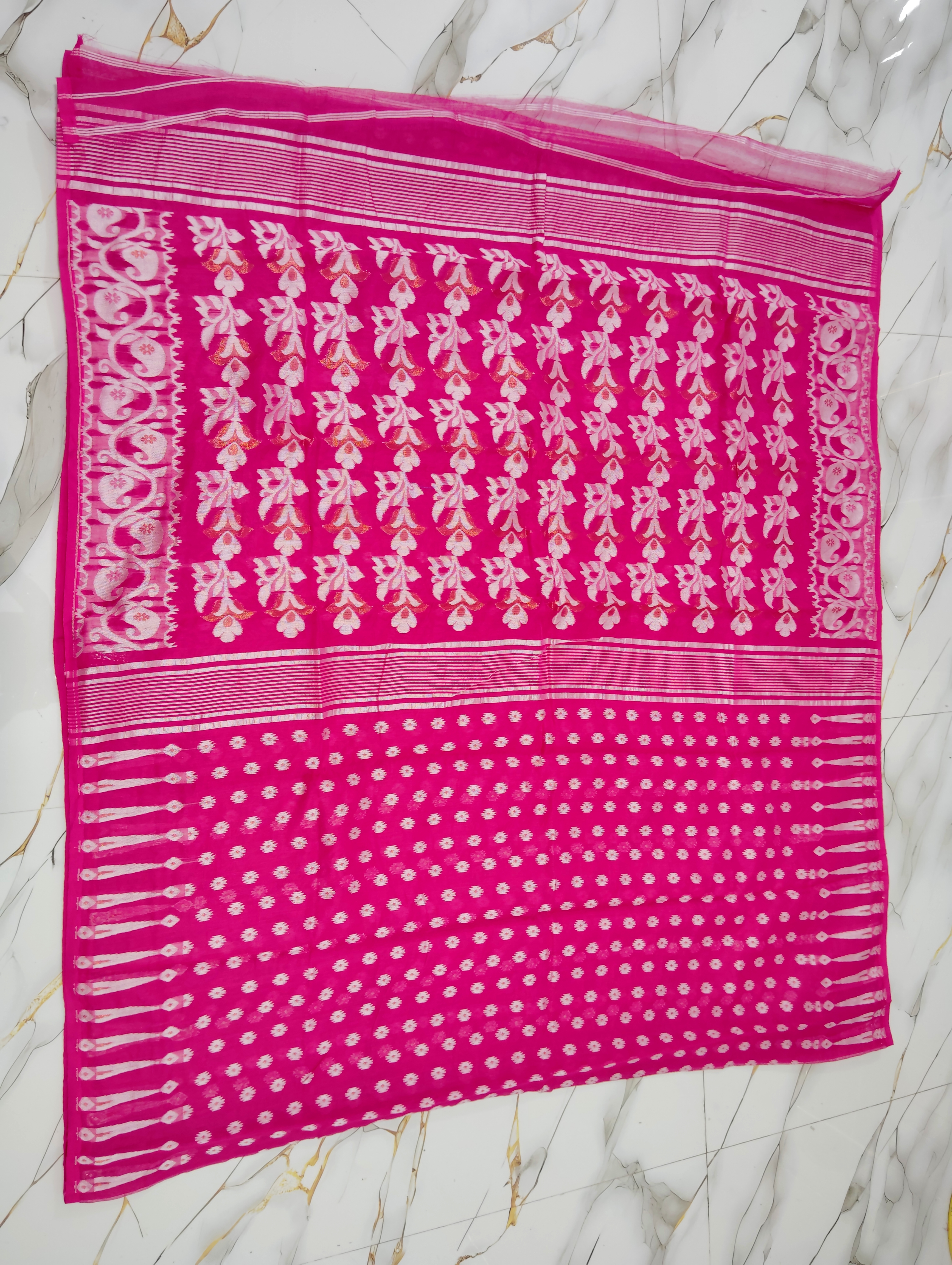 Mini allover daimond soft jamdani