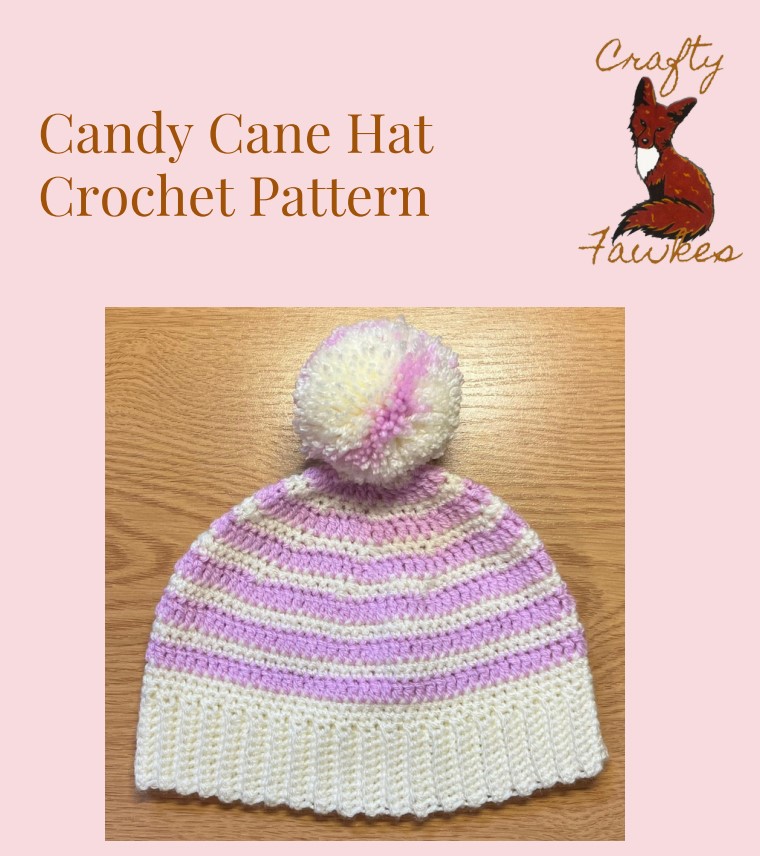 Candy Cane Hat Pattern Pdf