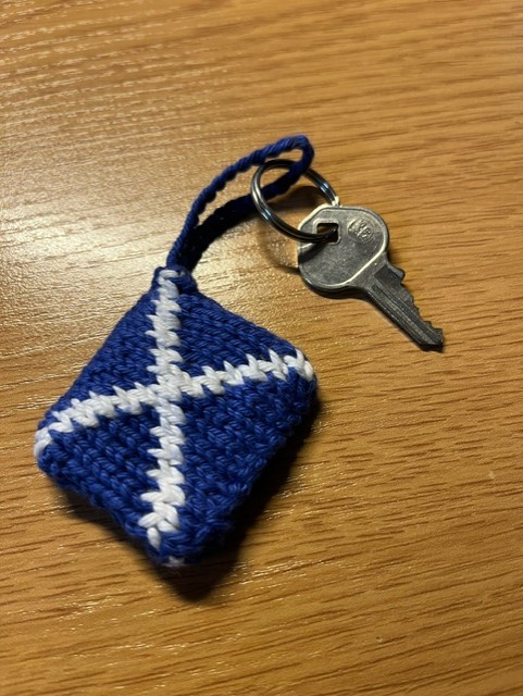 Saltire Flag Keyring Pattern Pdf