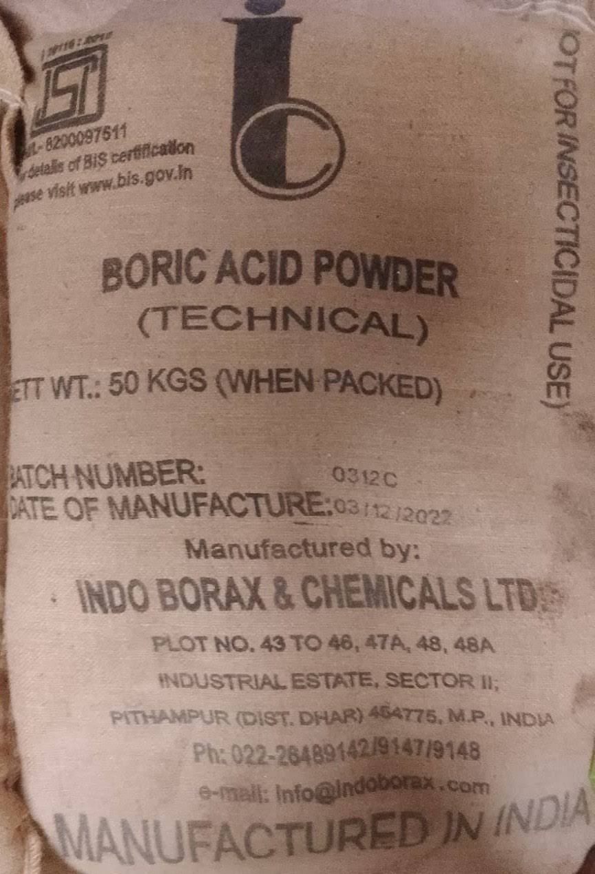 Boric Acid Powder
