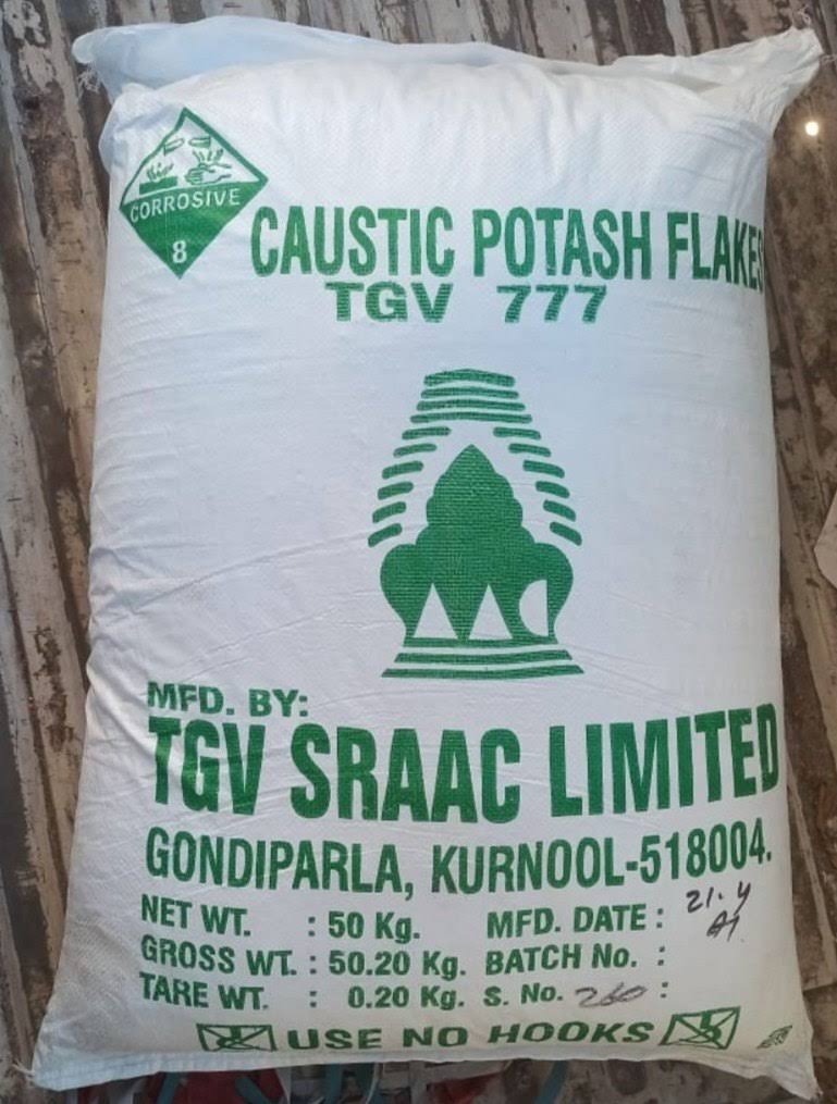 Potassium Hydroxide (KOH) Flakes & Pellets