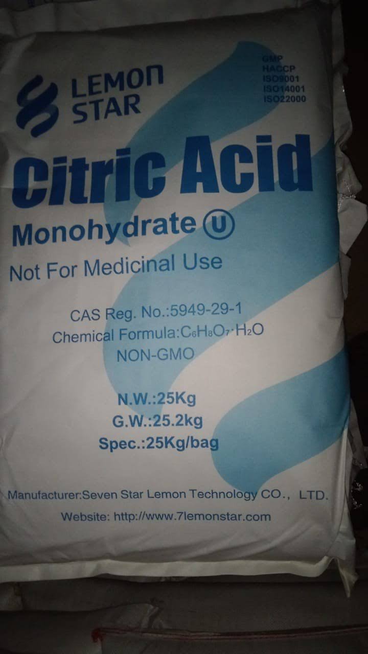 Citric Acid Monohydrate