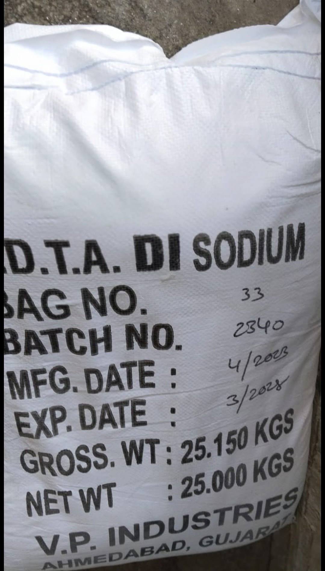 EDTA Disodium