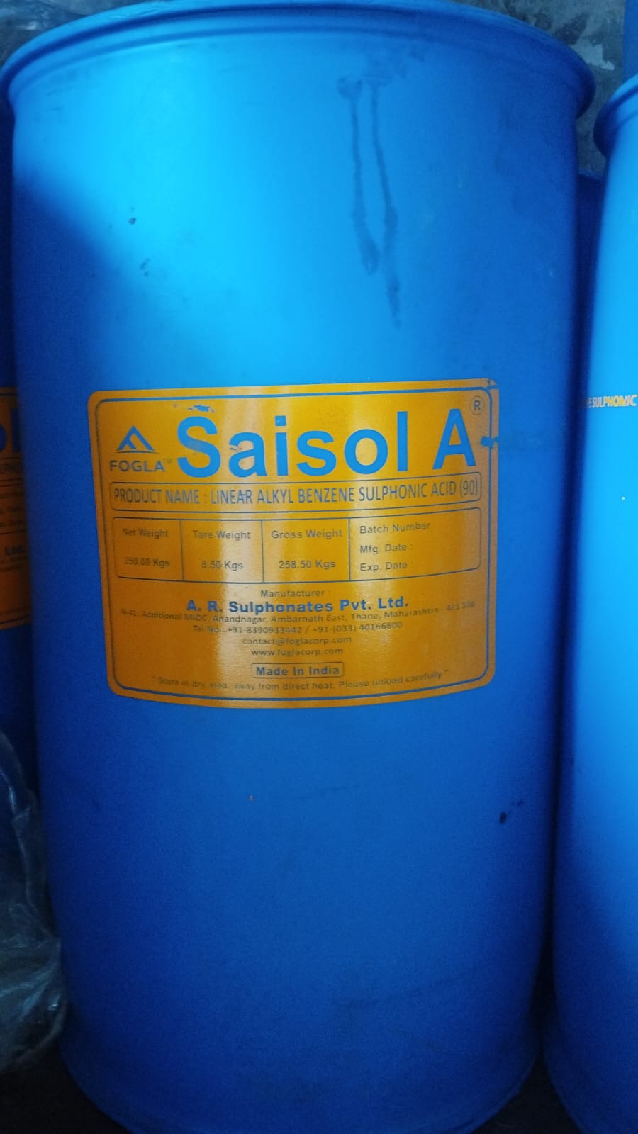 Acid Slurry 90% or LABSA 90%