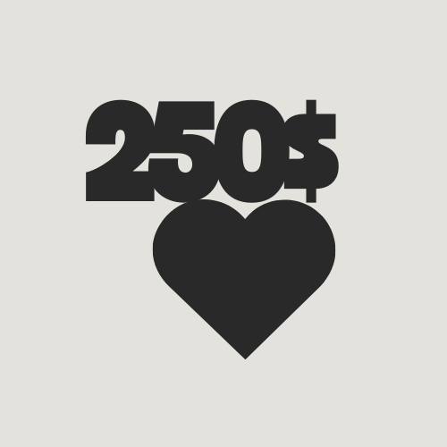 $250 Donation – One Month of Training