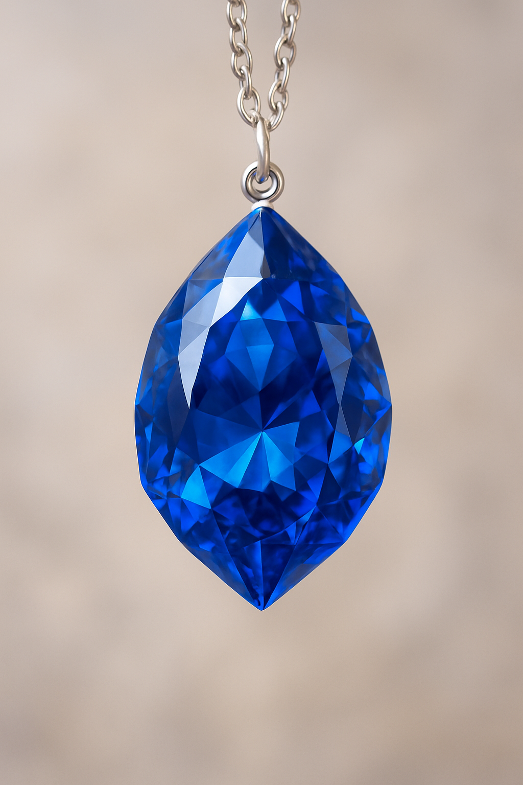 Blue Sapphire Pendant
