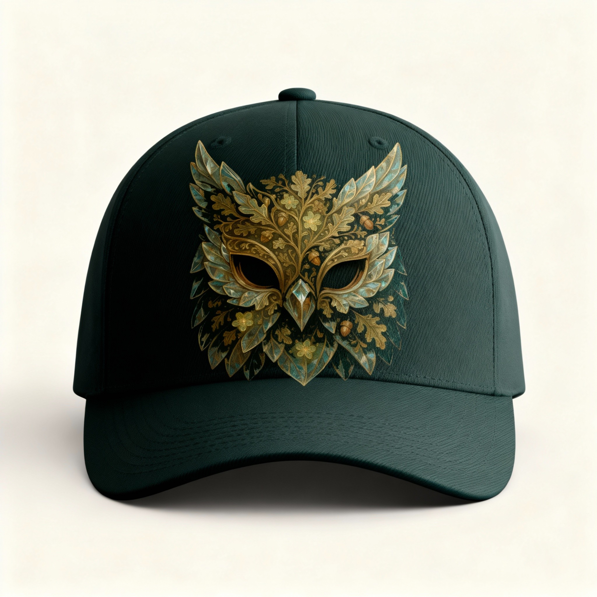 Embroidered Owl Baseball Cap