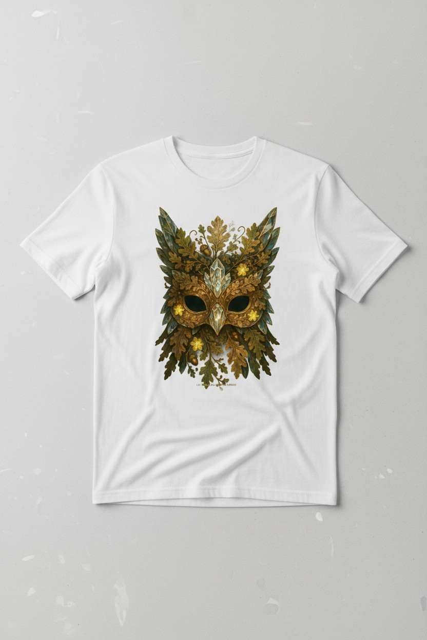Nature Owl Graphic T-Shirt