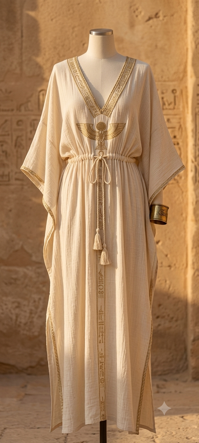 The "Katerina" Egyptian Emblem Kaftan