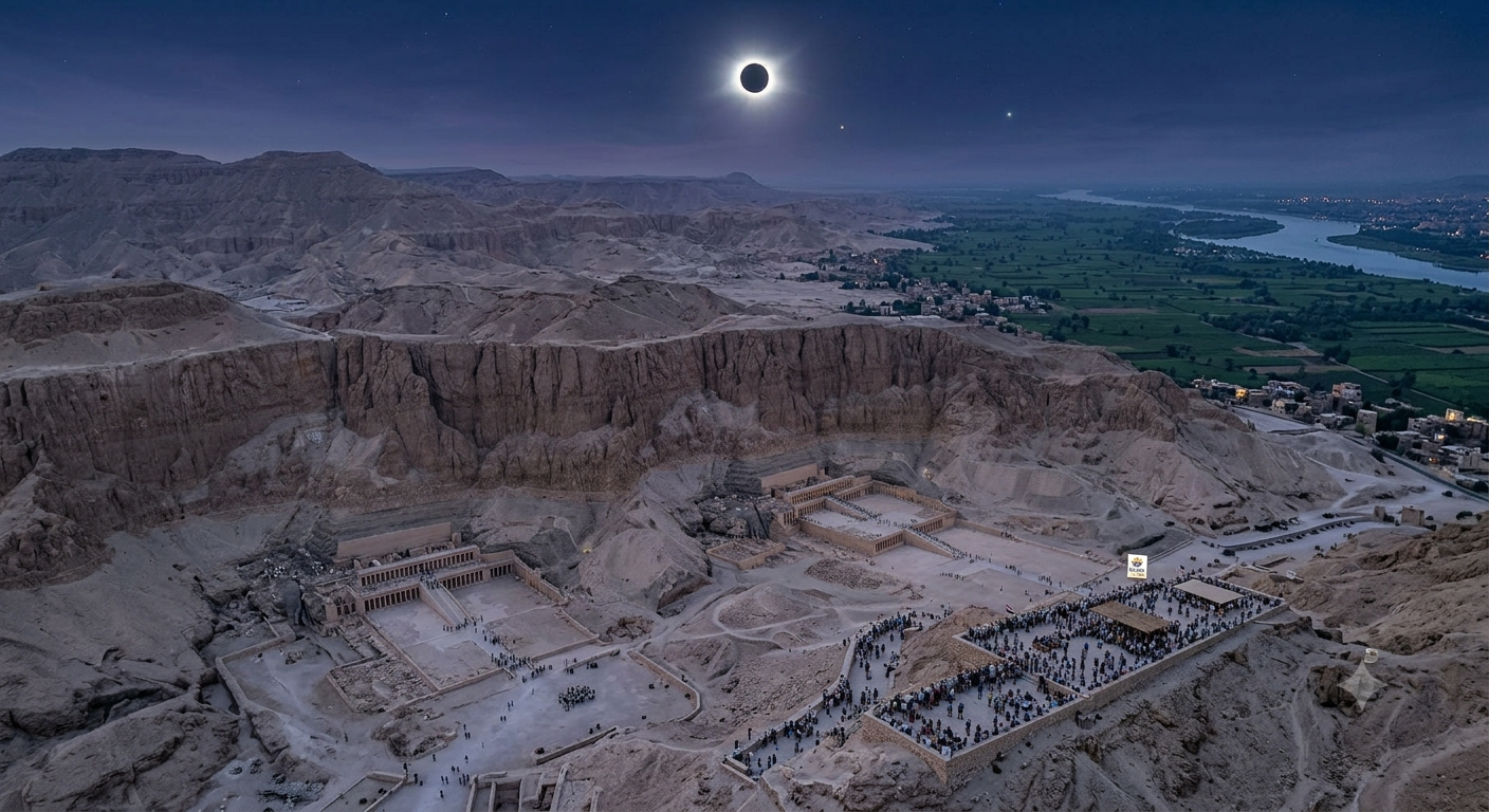 ISO 12312-2 Certified Solar Eclipse Glasses – Luxor 2027