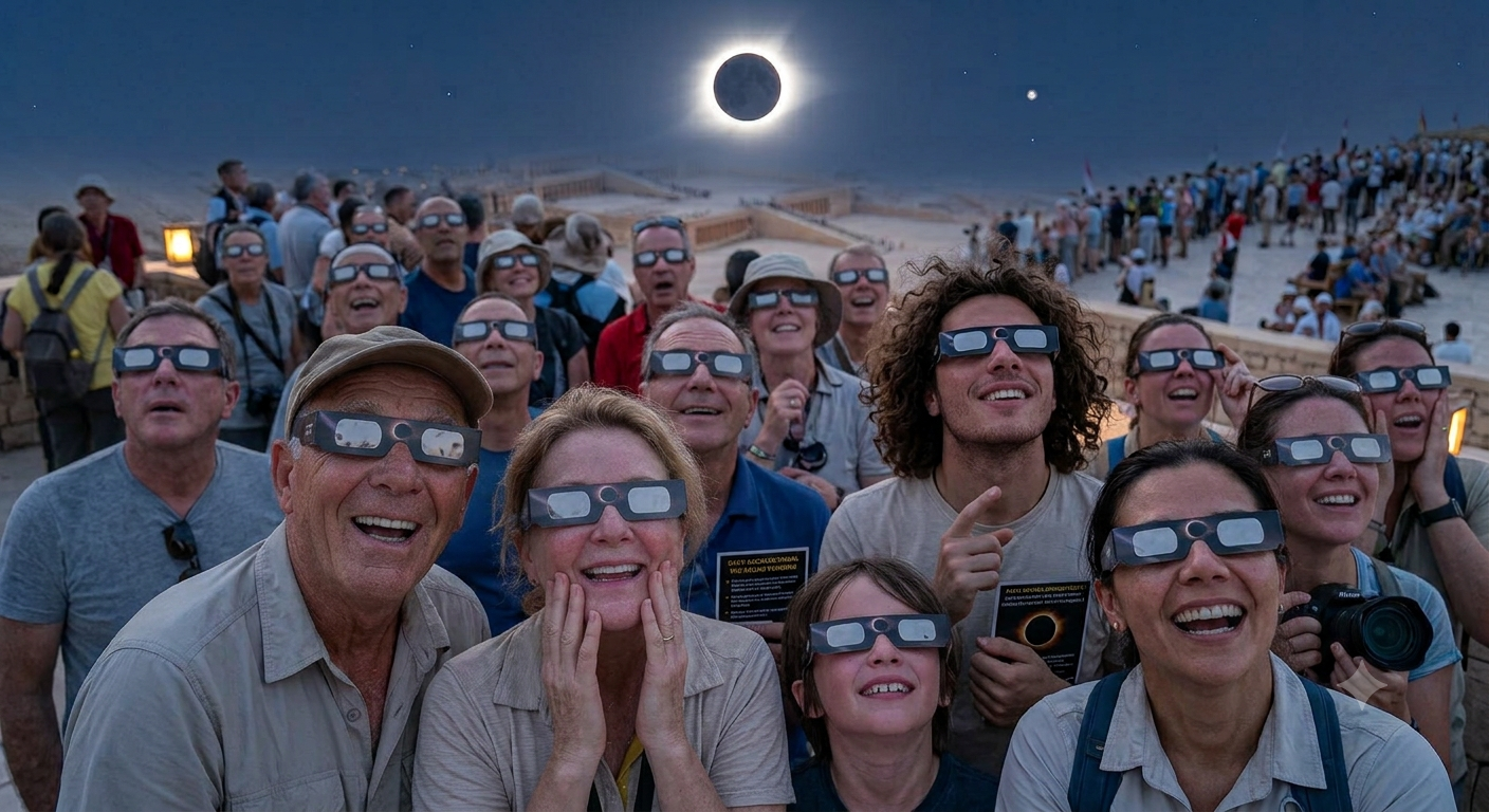 ISO 12312-2 Certified Solar Eclipse Glasses – Luxor 2027
