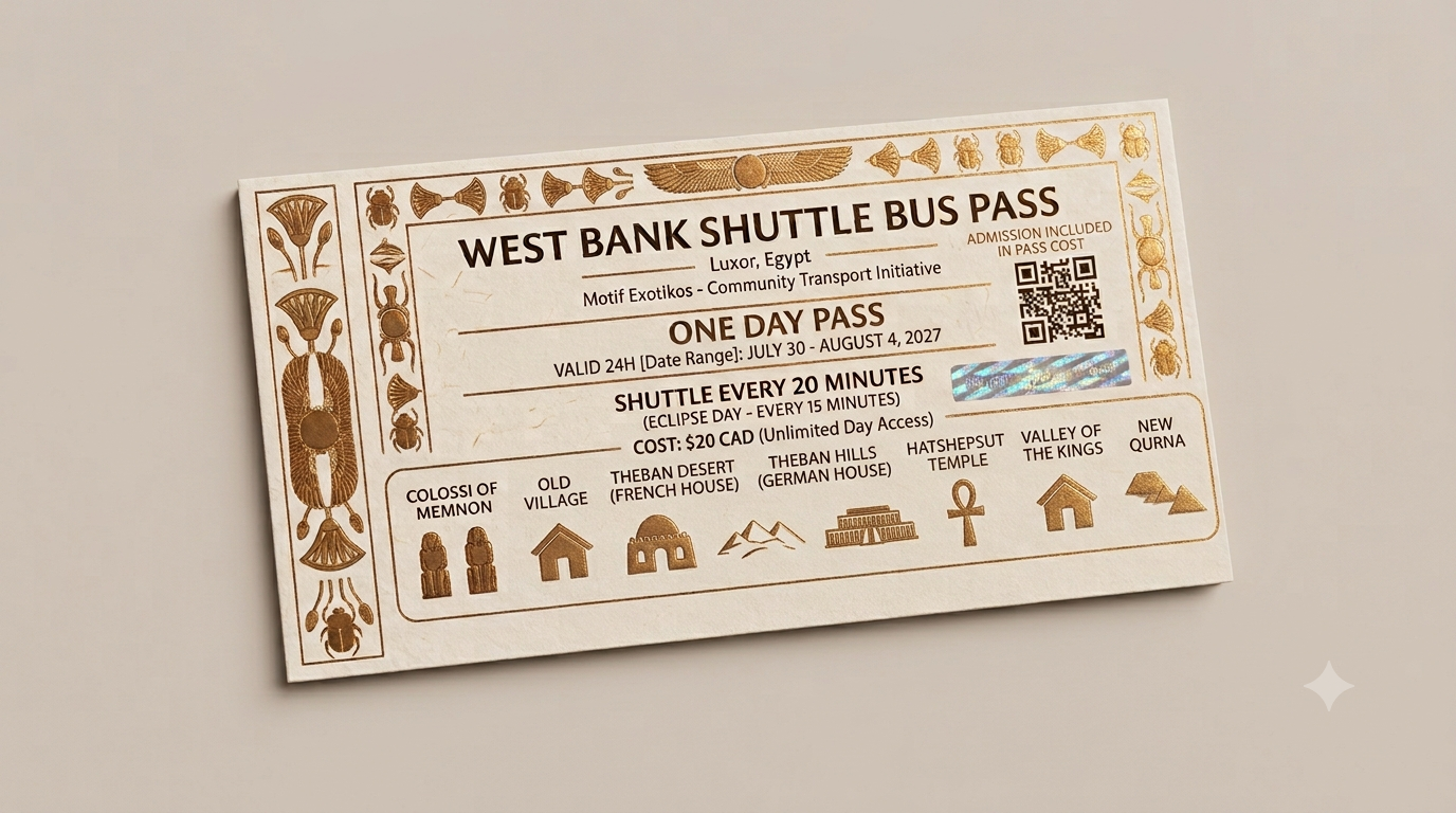 Hop-on West Bank Shuttle Pass