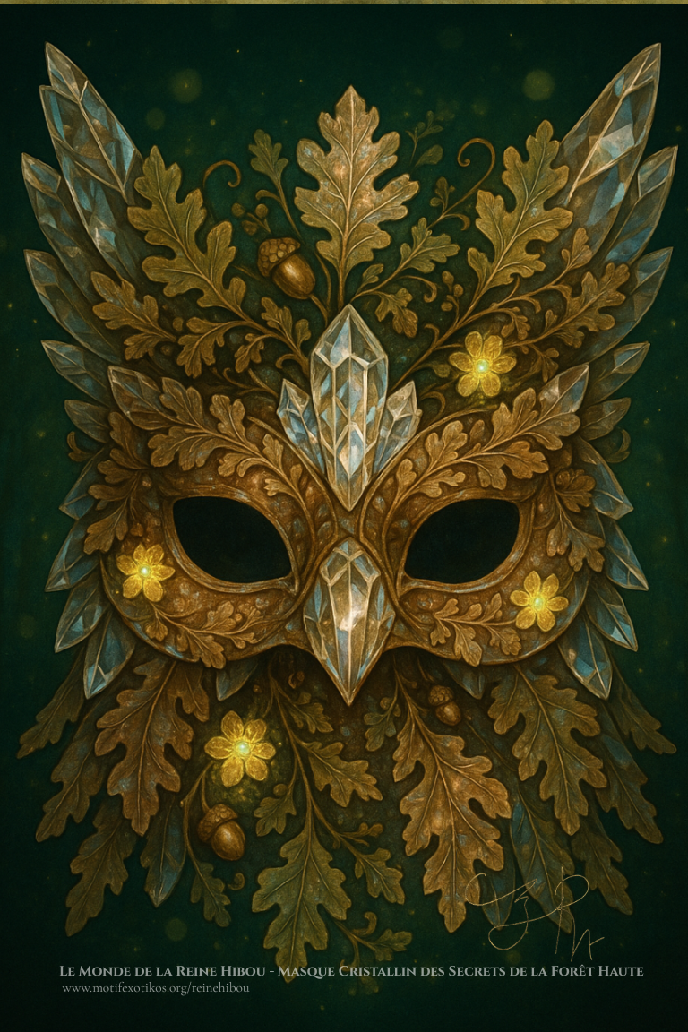Affiche du Masque de la Reine Hibou Enchantée