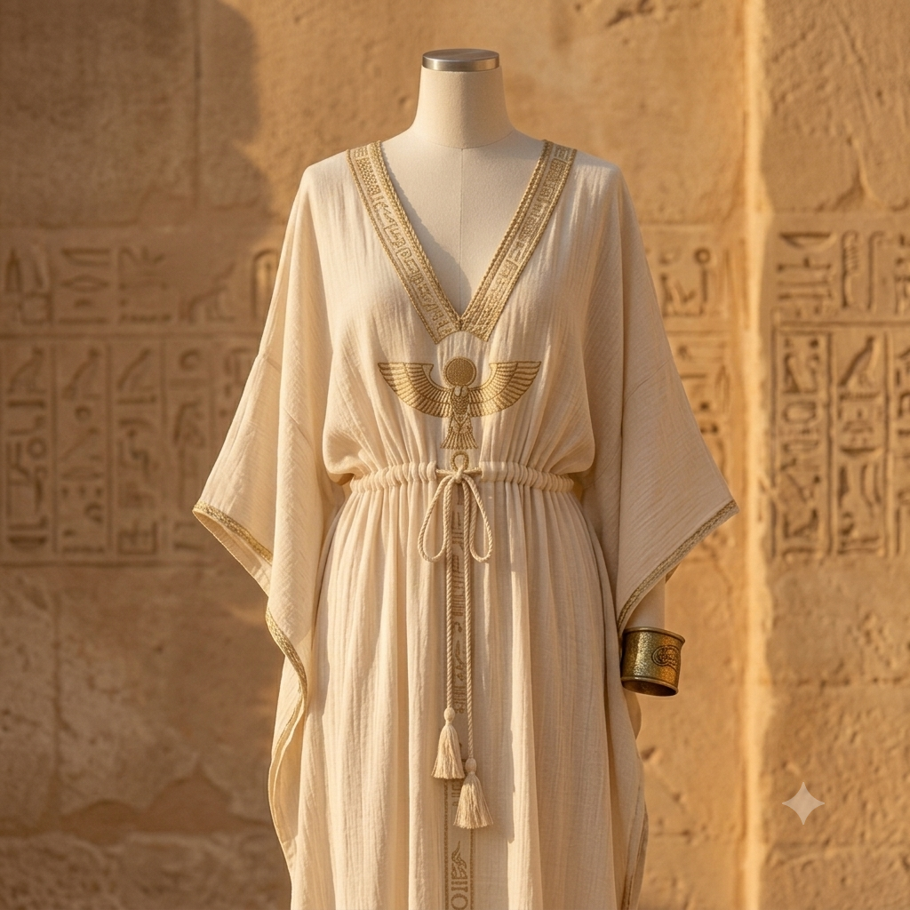 The "Katerina" Egyptian Emblem Kaftan