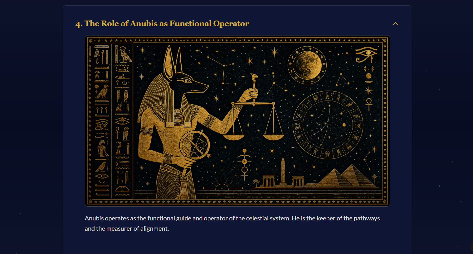 The Wisdom of Anubis: Physician and Guide in Ancient Egypt