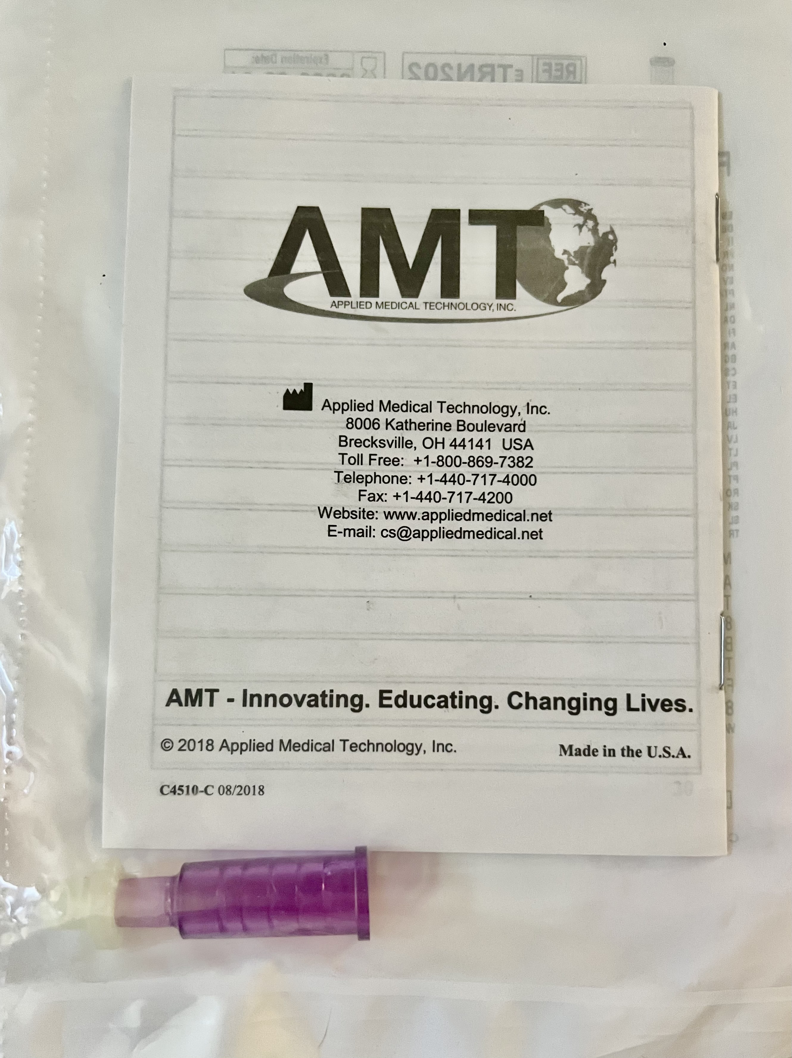 Female Catheter-to-Female ENFit Adapter