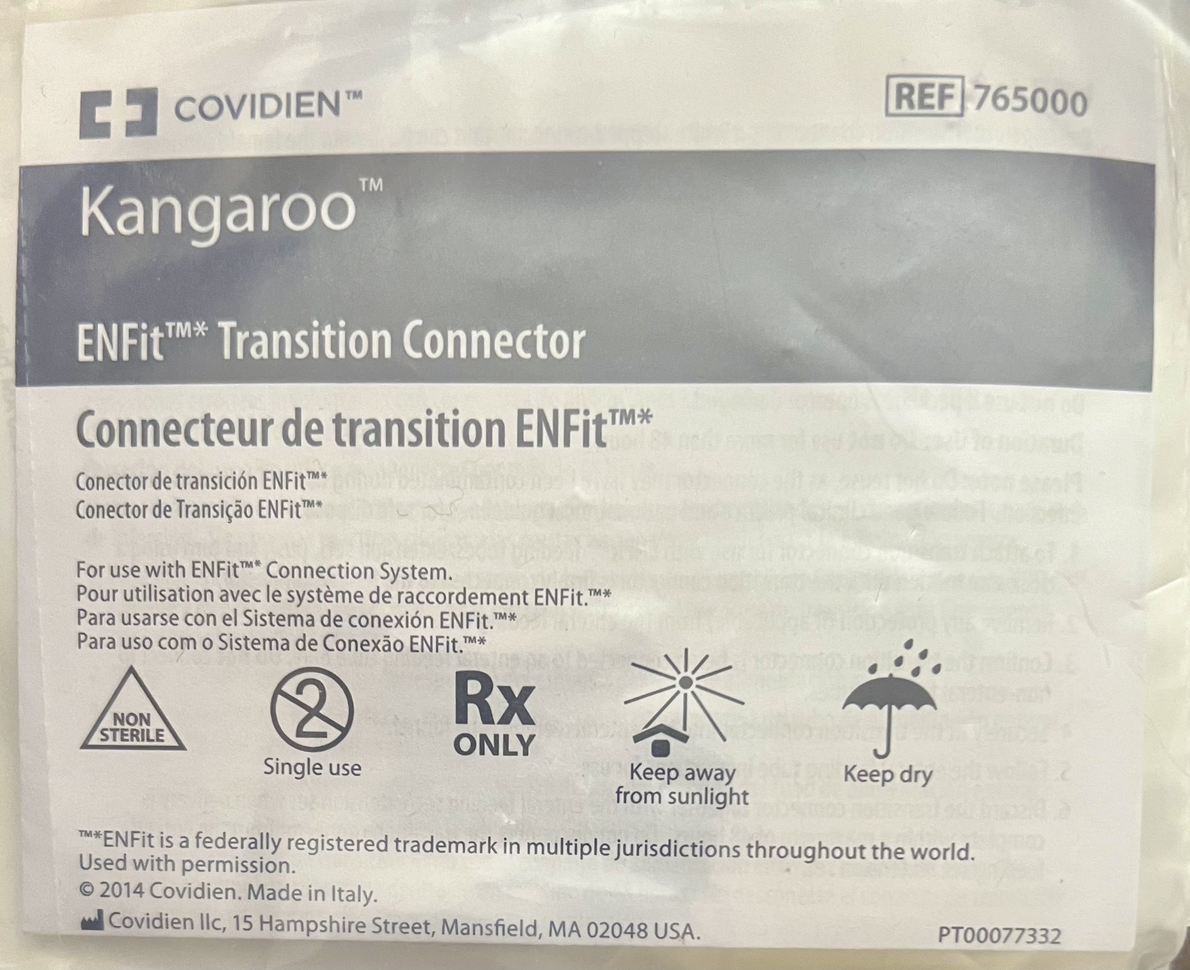 ENFit Transition Connector