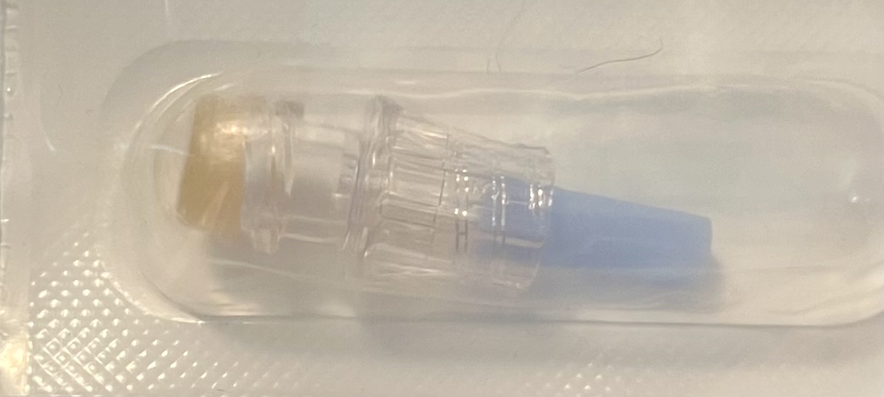 Baxter Interlink Injection Site