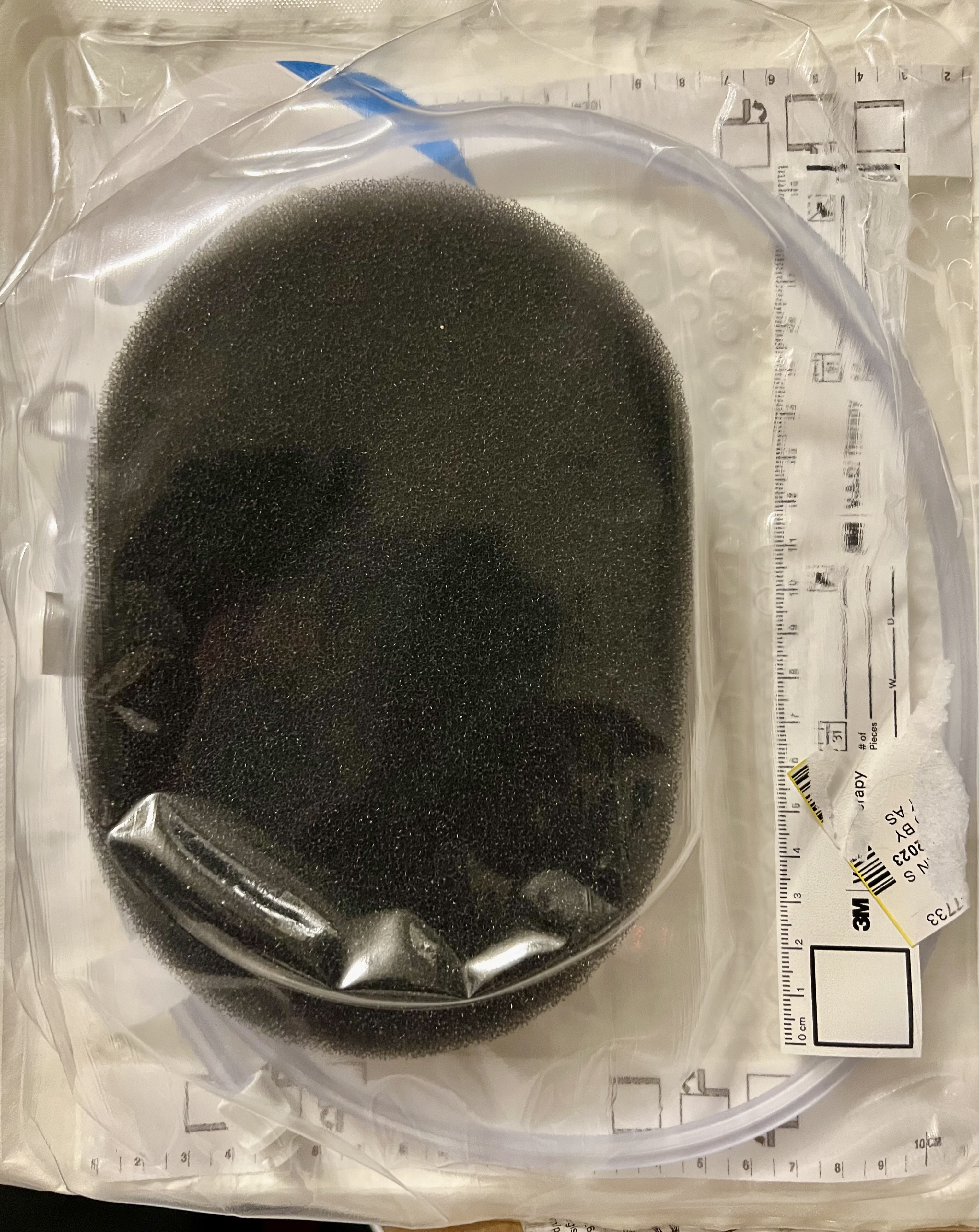 3M Dermatac Drape and V.A.C. Granufoam