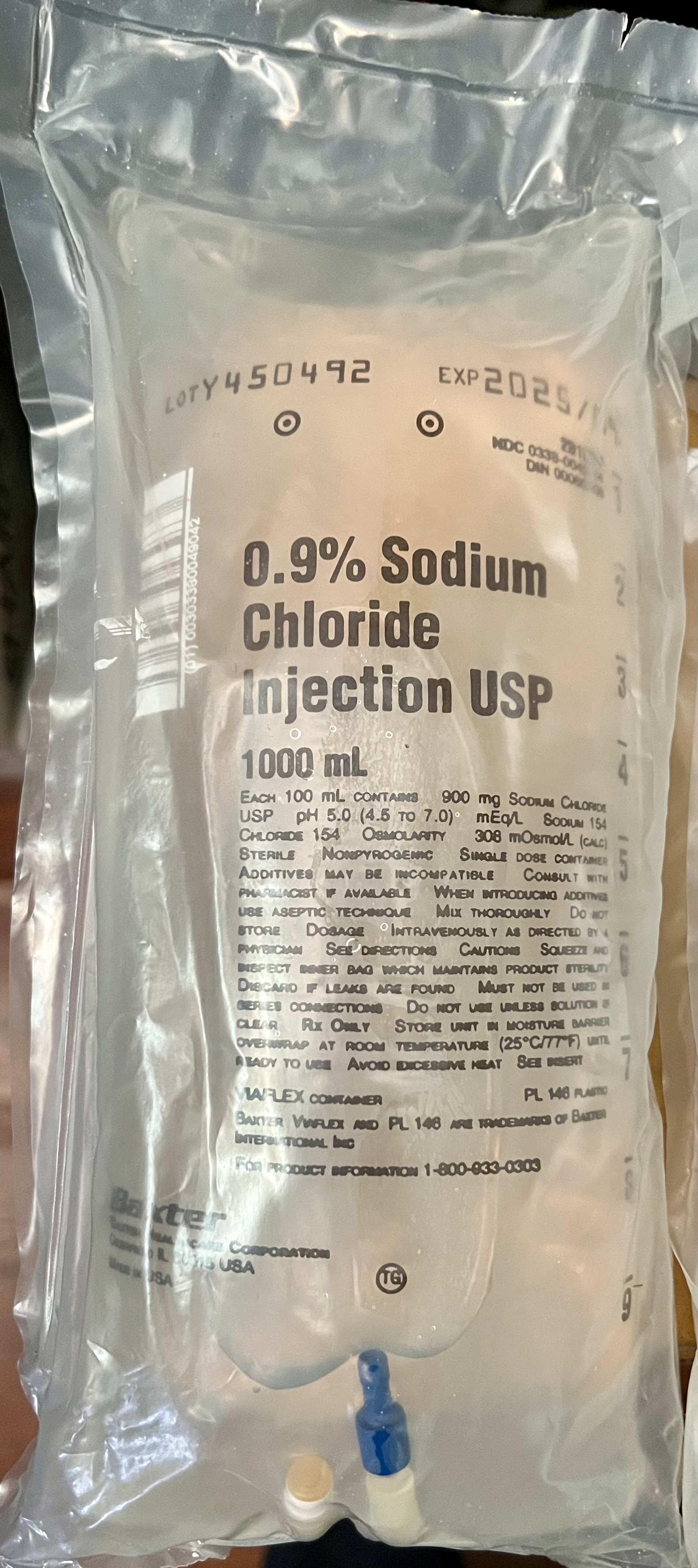 0.9% Sodium Chloride Injection USP