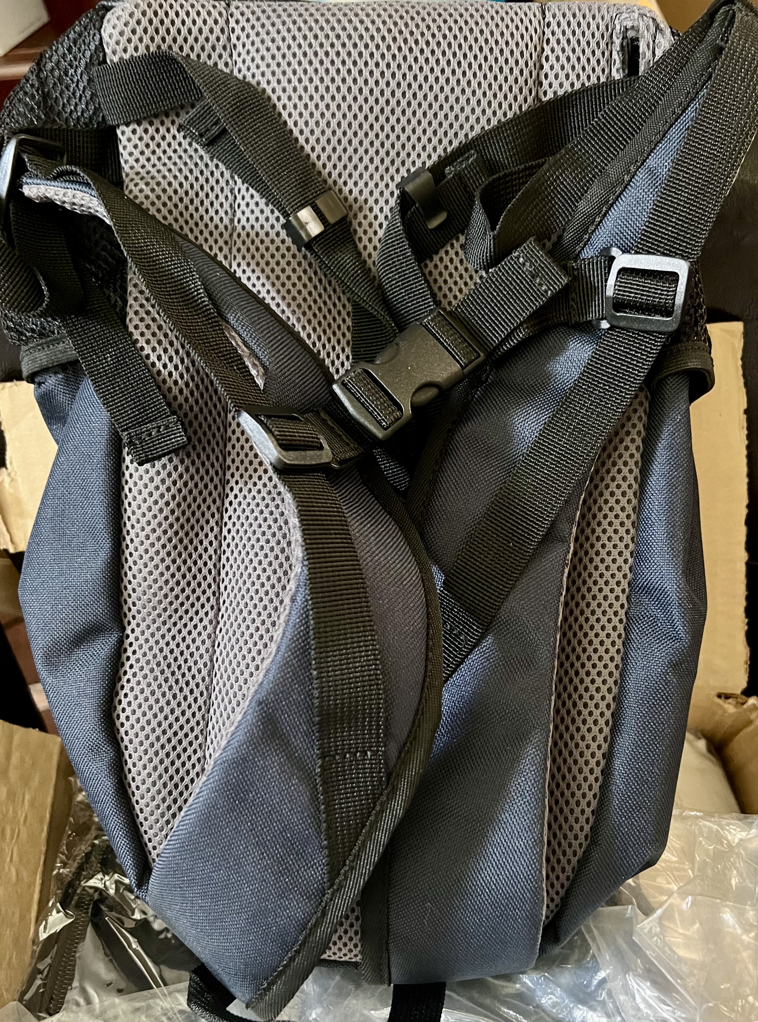 Cardinal Health Kangaroo Joey Mini Backpack, Blue, 1 Count, #770026