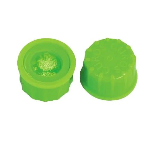 Curos Green Disinfecting Cap for Needleless Connectors