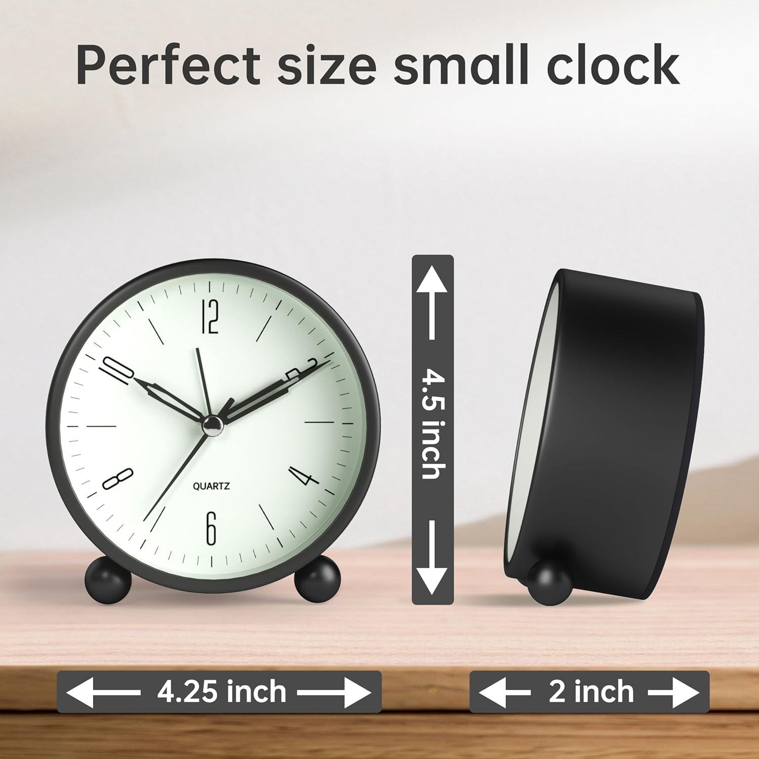 Classic Analog Alarm Clock 