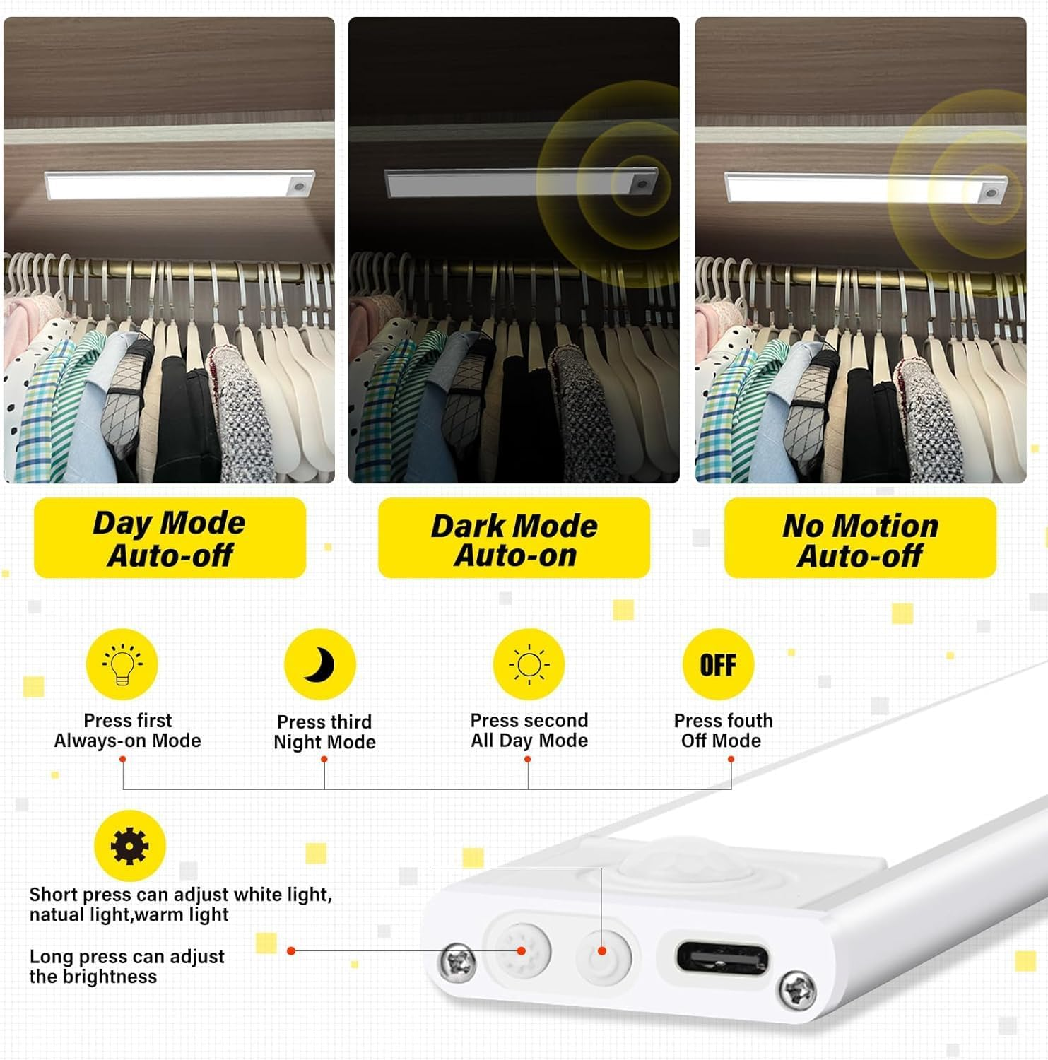 LED Under Cabinet Light(1Pcs)