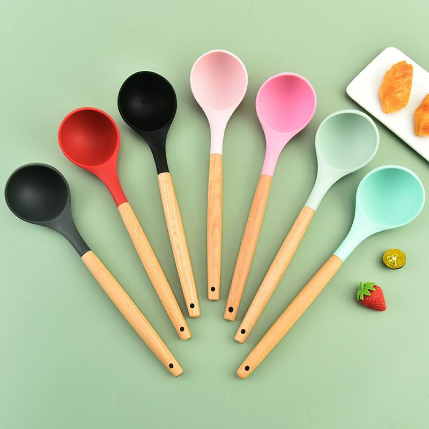 Silicone Spatulas(Soup Ladle)