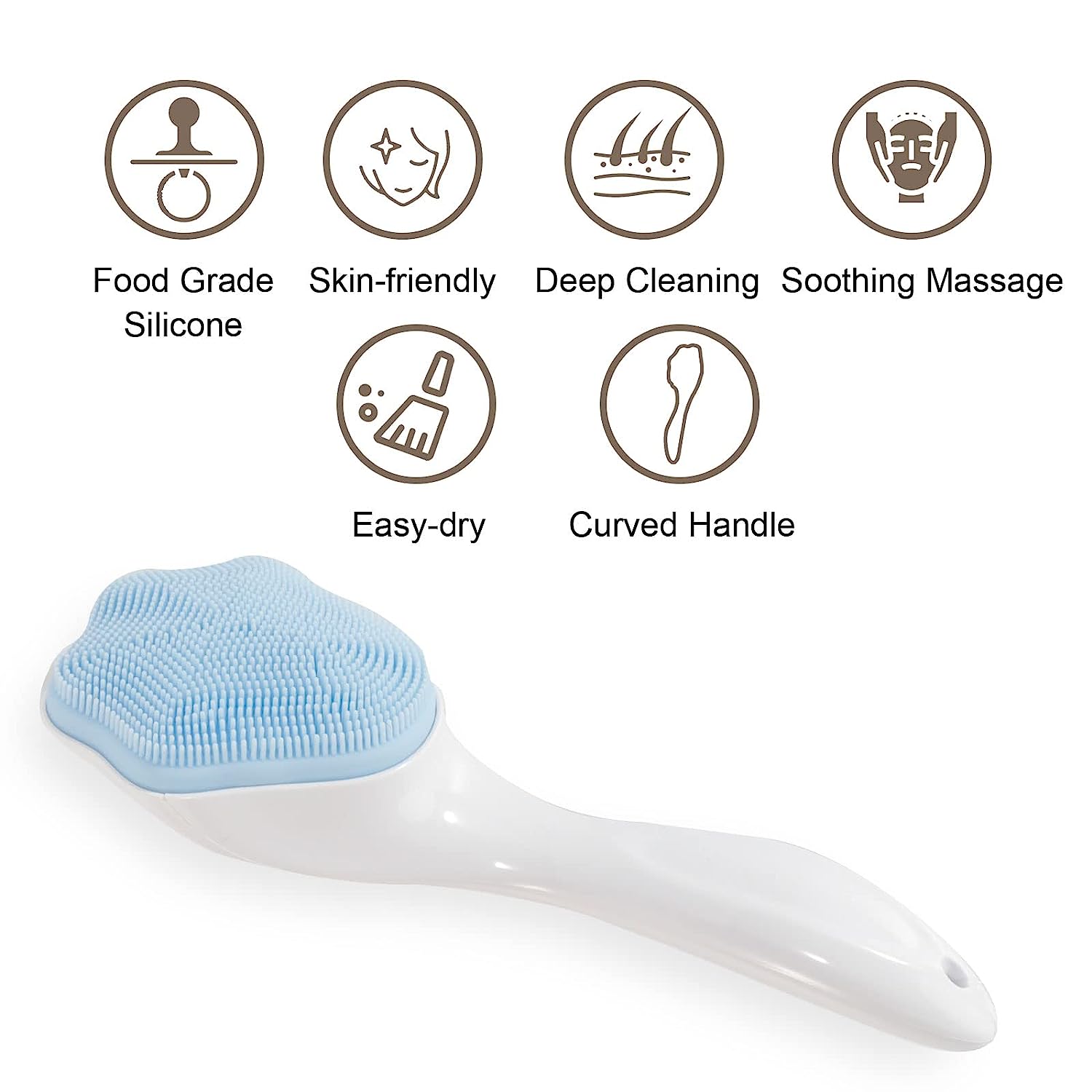 Facial Cleansing Brush, Face Scrubber