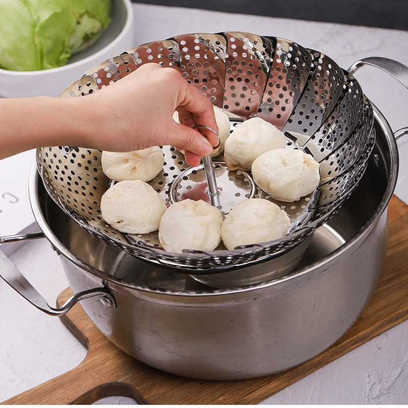 Stainless Steel Vegetable Steamer 