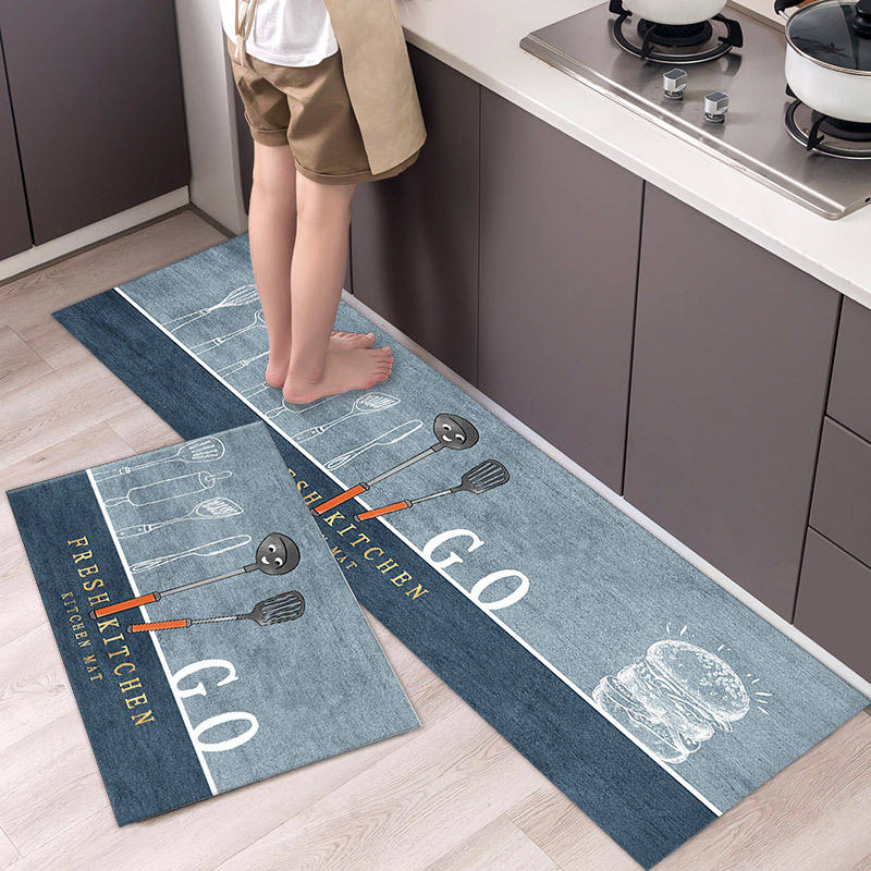 Non-Slip Go Kitchen Mat