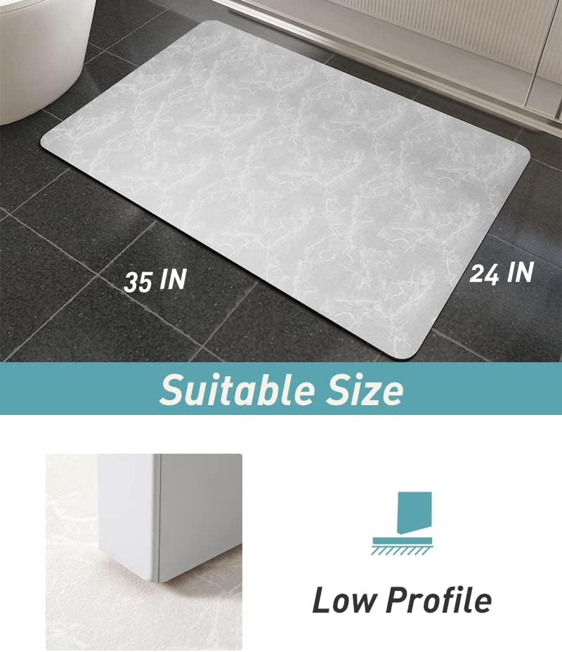 Bath Mat, No Water Stains, Stain Resistant