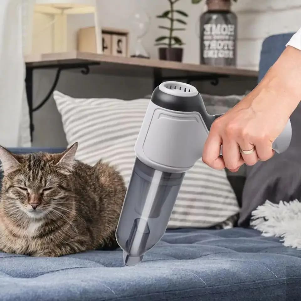 Portable Car Vacuum Cleaner with Blower