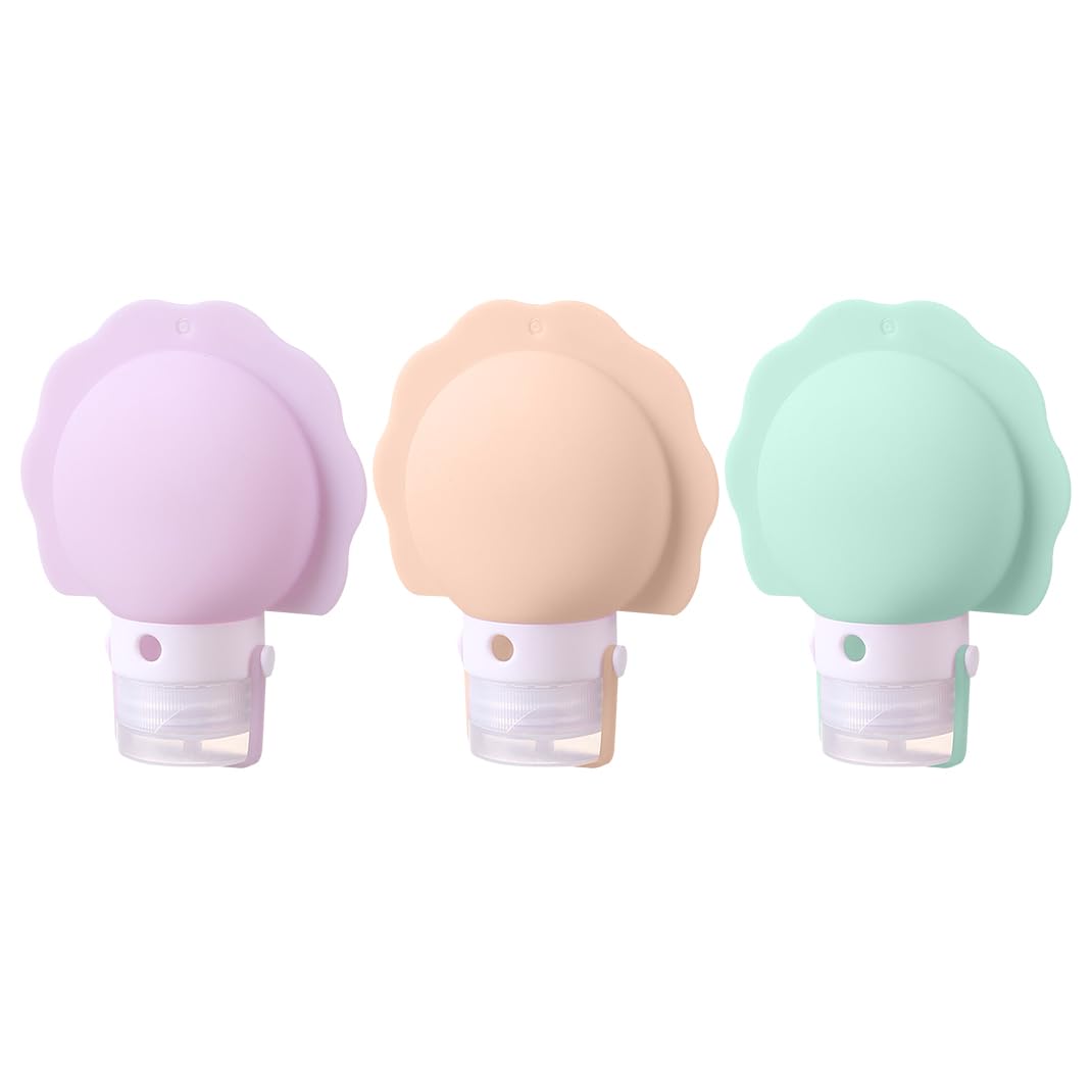 Silicone Travel Lotion Bottles Set 