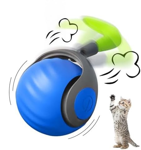  Interactive Cat Toy Roller Ball, Cat Dancing Ball 