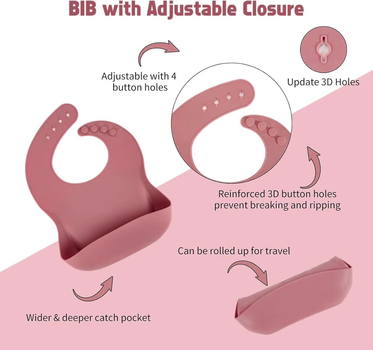 6pcs Dragon Shape Baby Feeding Set (Wooden Spoon)