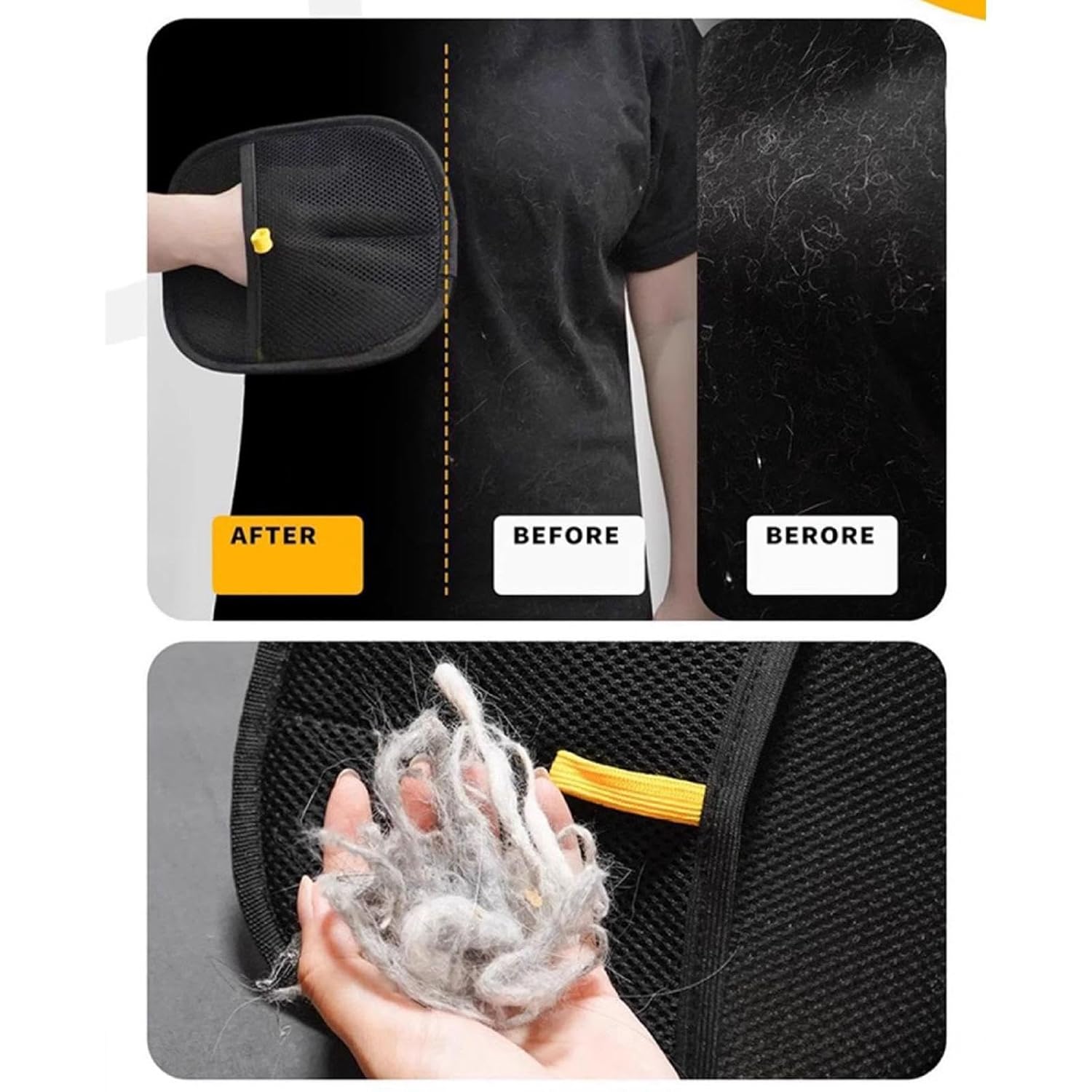 Hair Lint Removal Glove