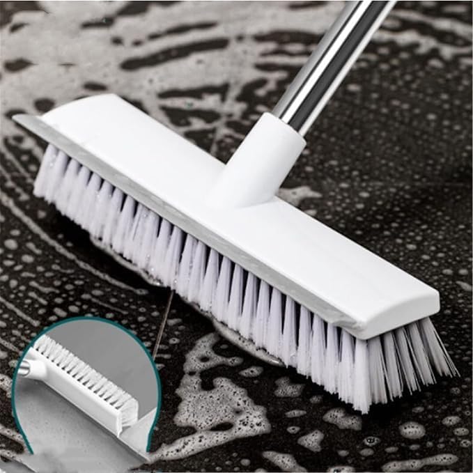 2 in 1 Bathroom Floor Cleaning Brush