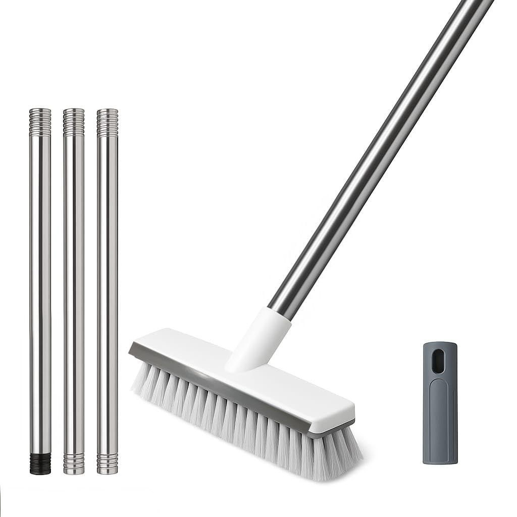 2 in 1 Bathroom Floor Cleaning Brush
