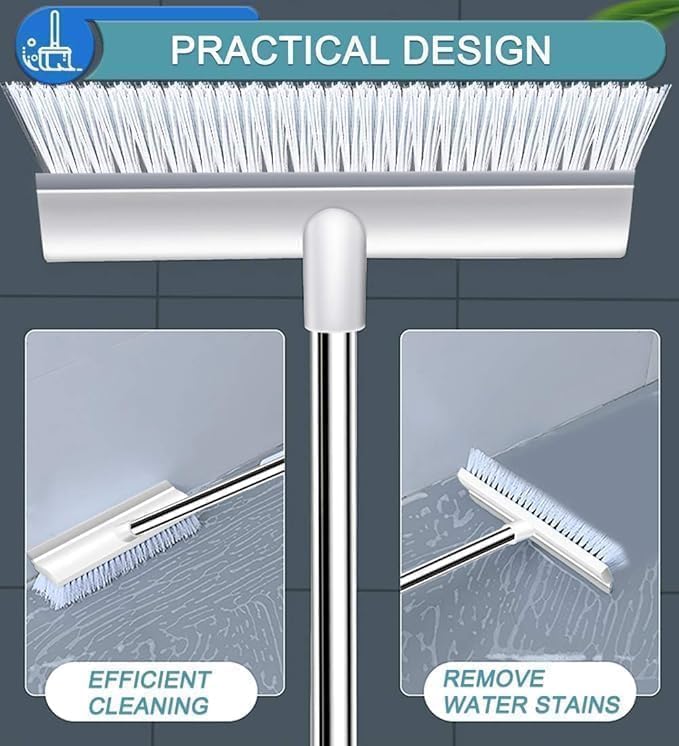 2 in 1 Bathroom Floor Cleaning Brush