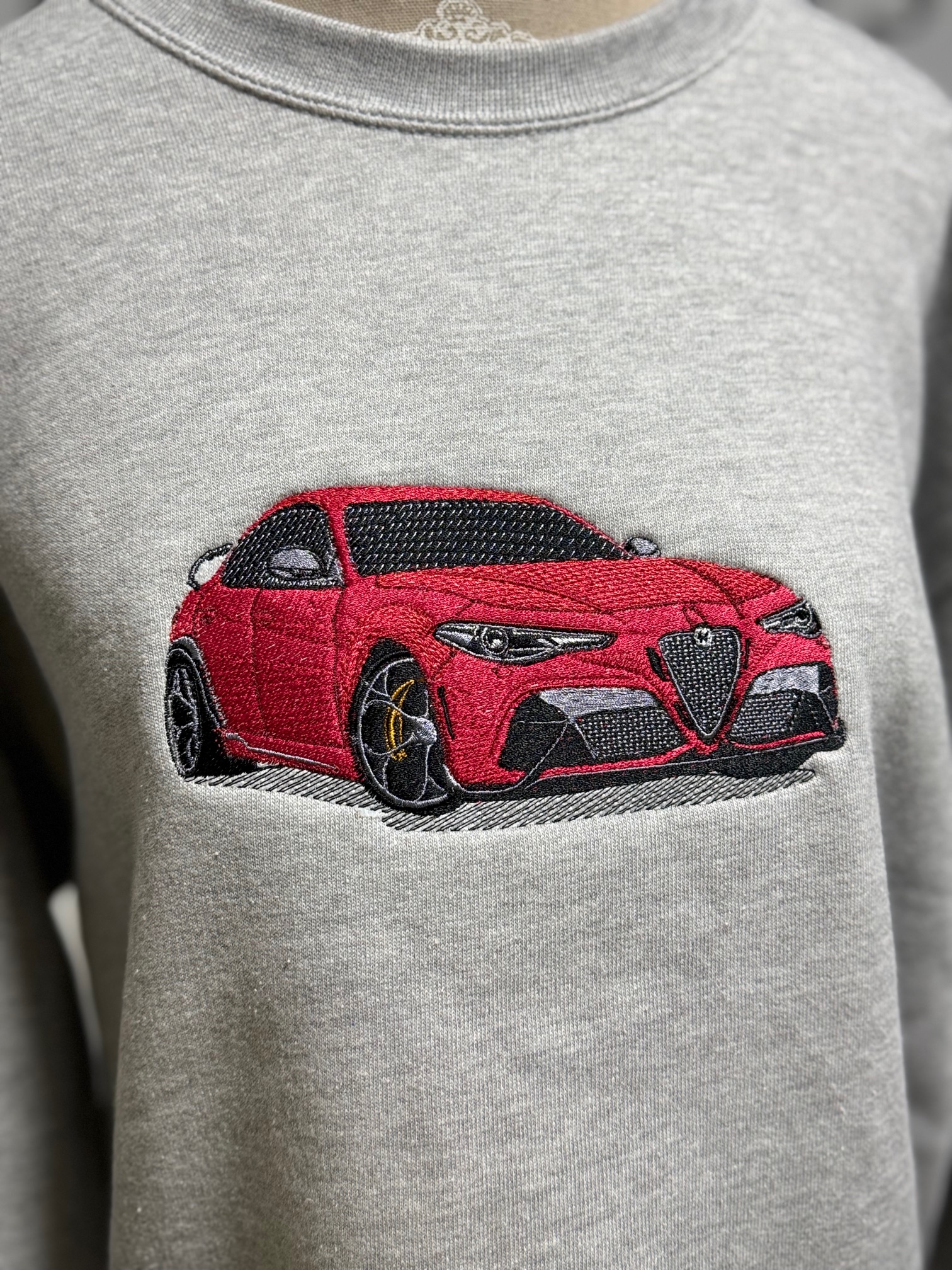 Sudadera Coche  Personalizado Bordado 
